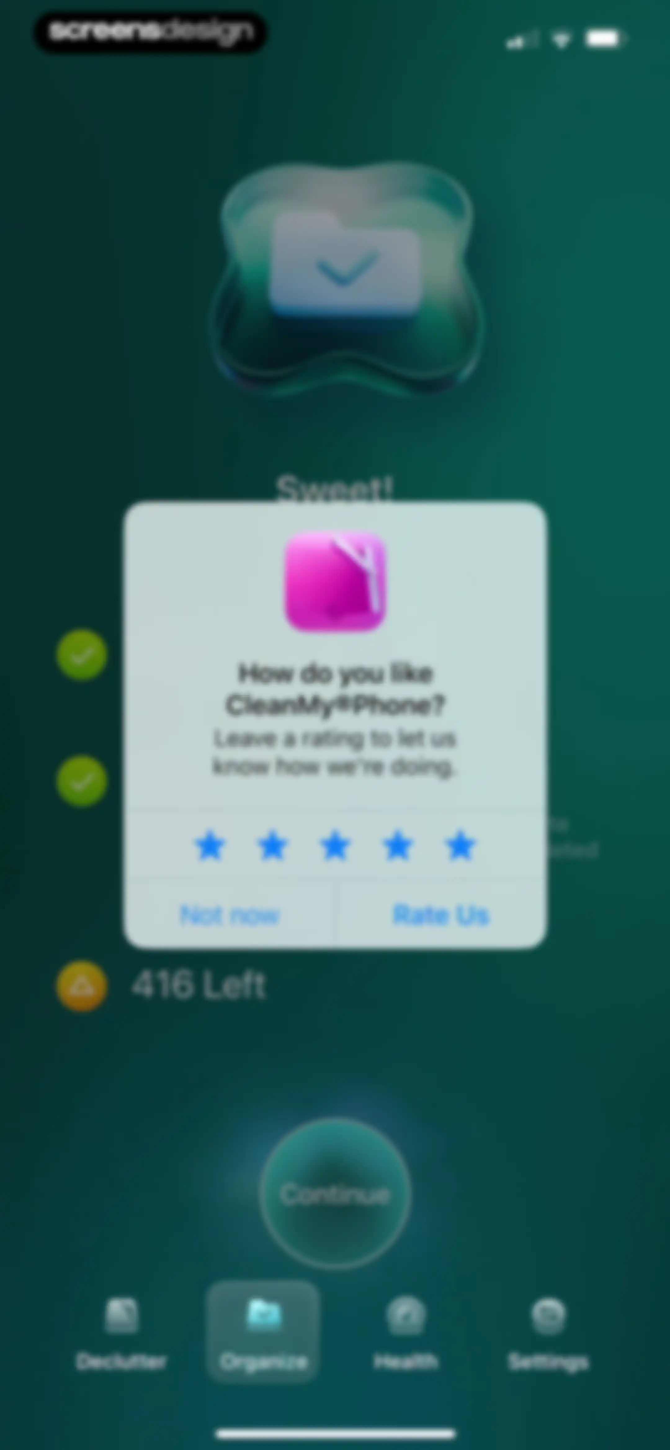 CleanMy®Phone: Cleanup Storage screen 51