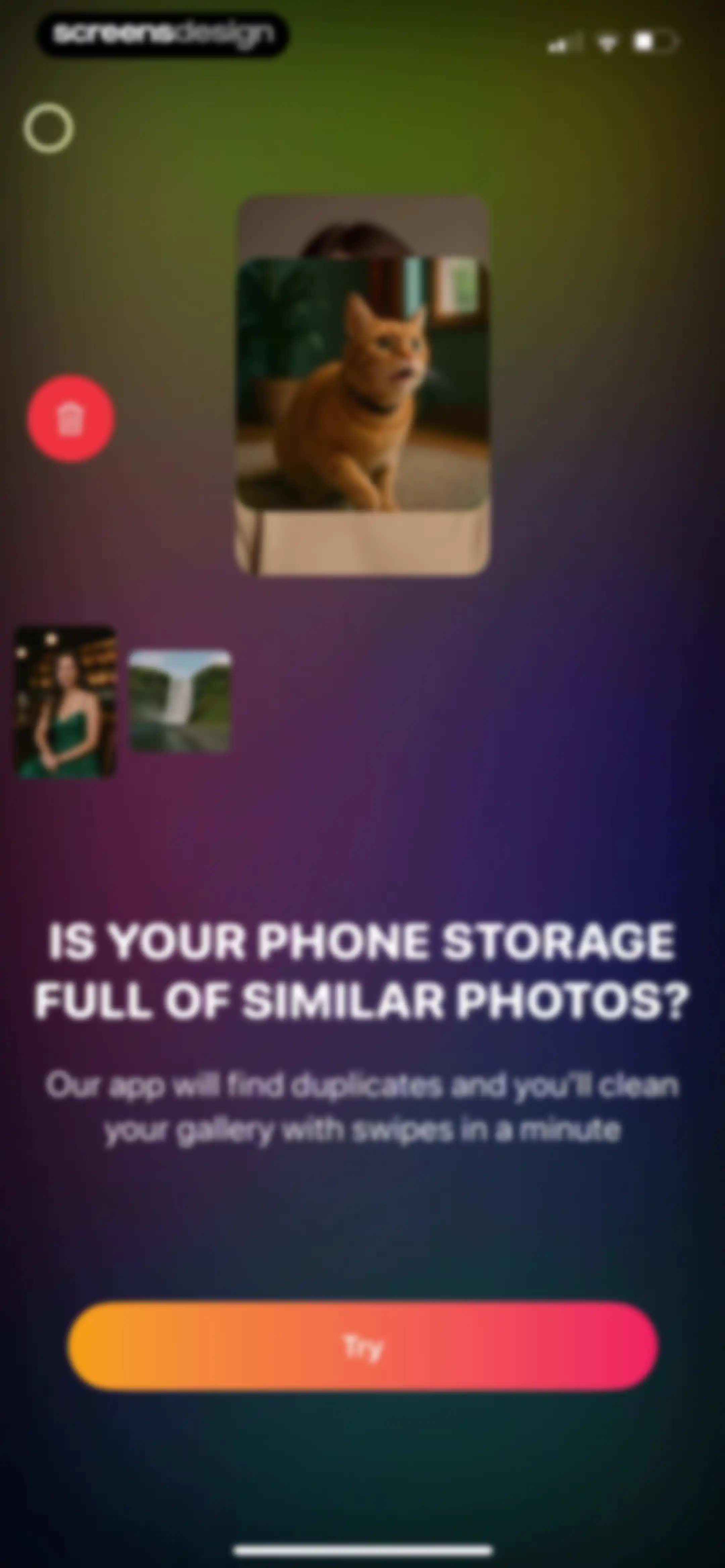 Leto: Font for Instagram Story screen 168