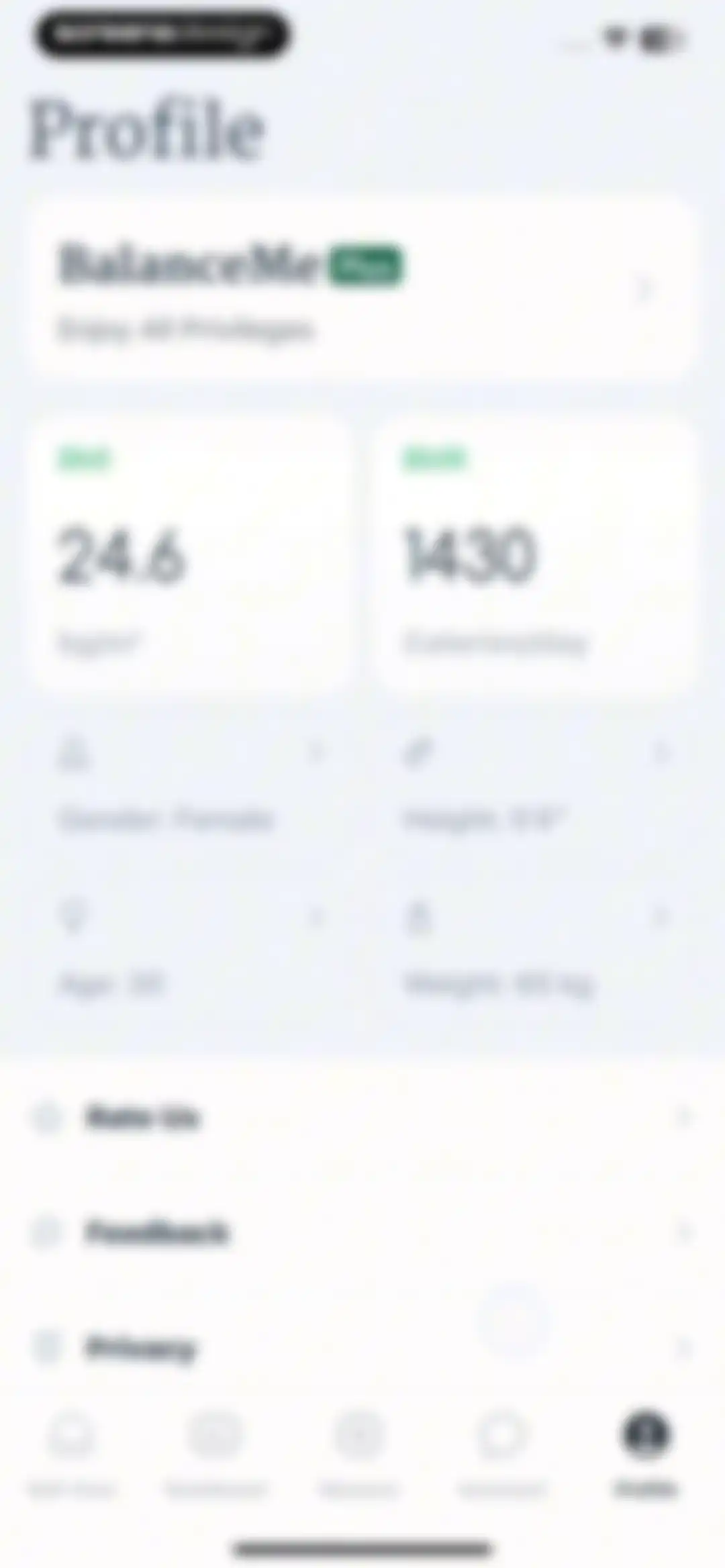 BalanceMe-Health AI&Self Care screen 81