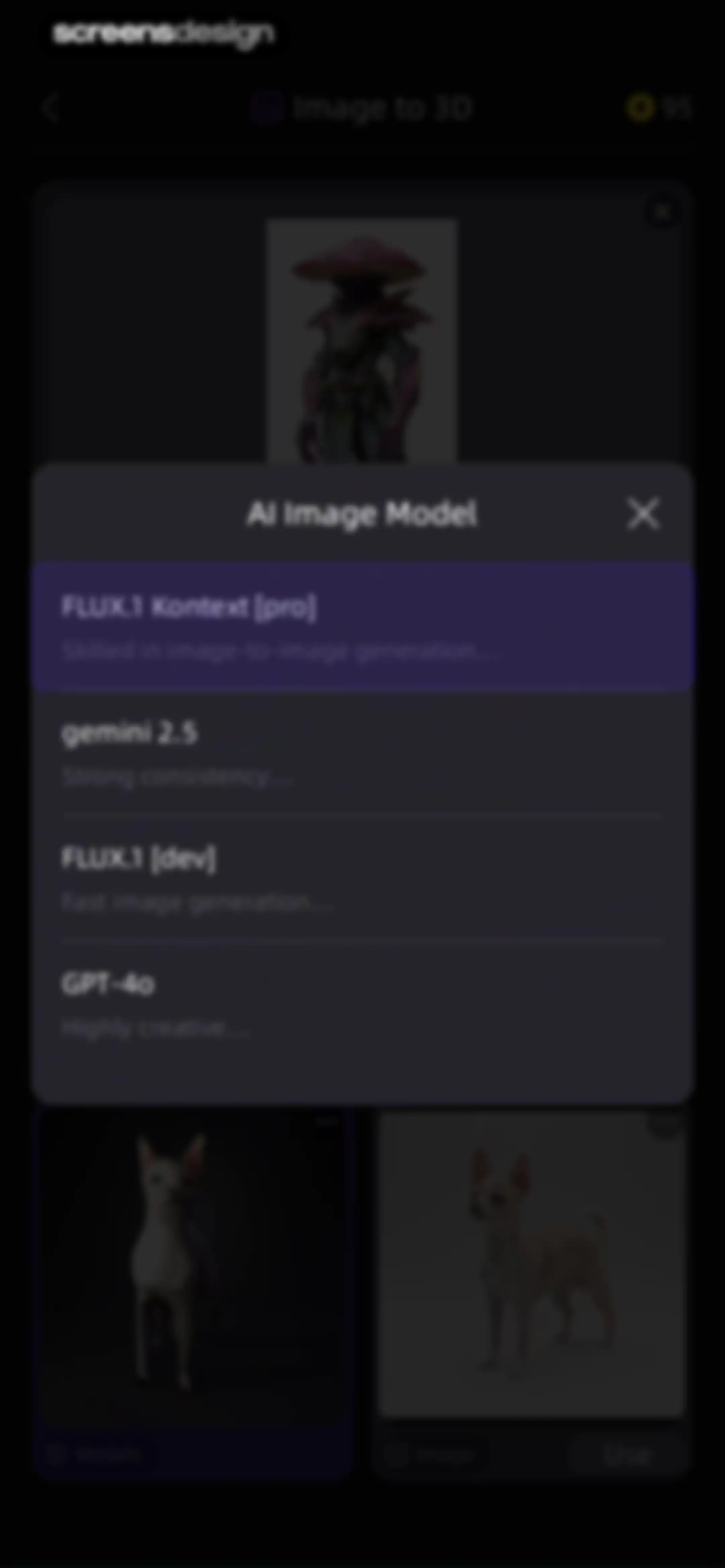 Tripo AI - 3D Model Generator screen 48