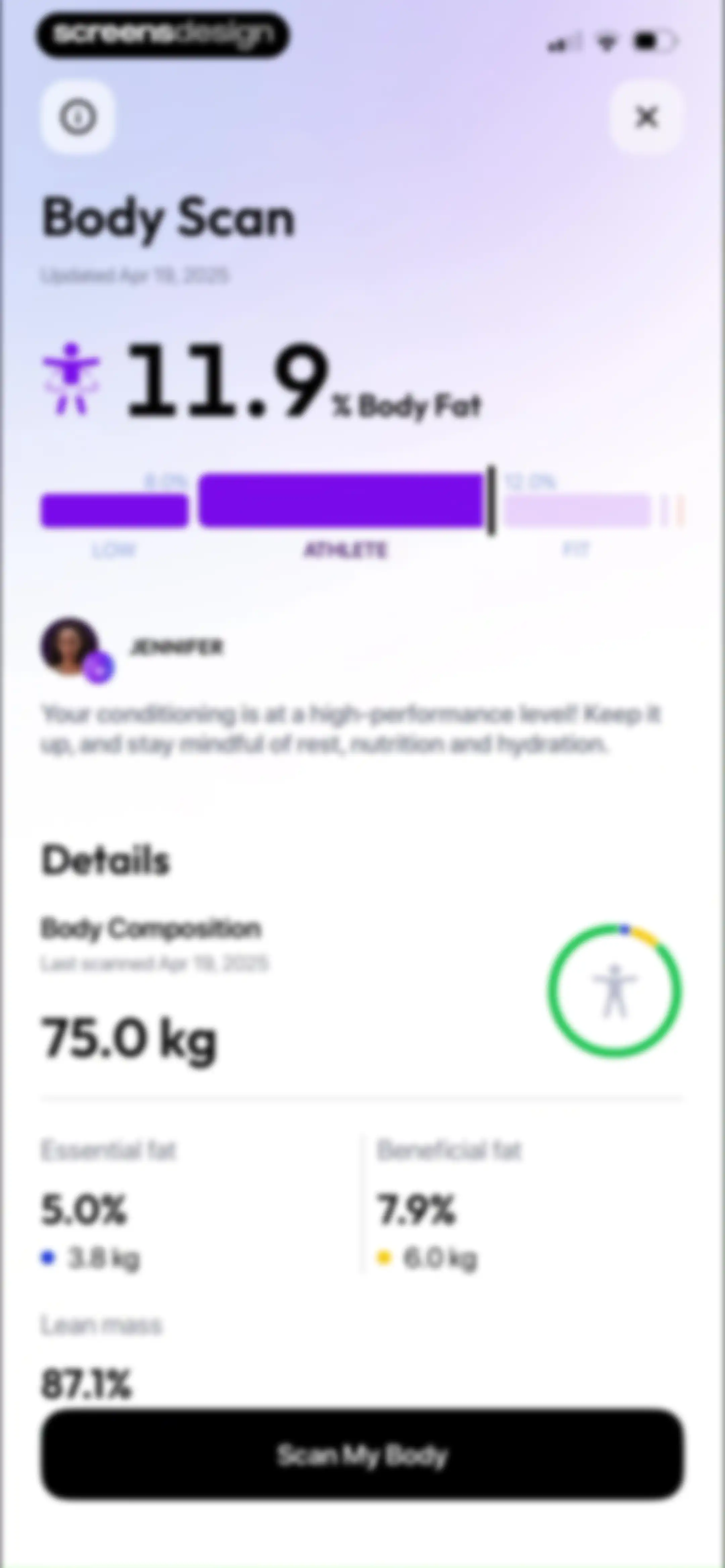 Zing AI: Home & Gym Workouts screen 172