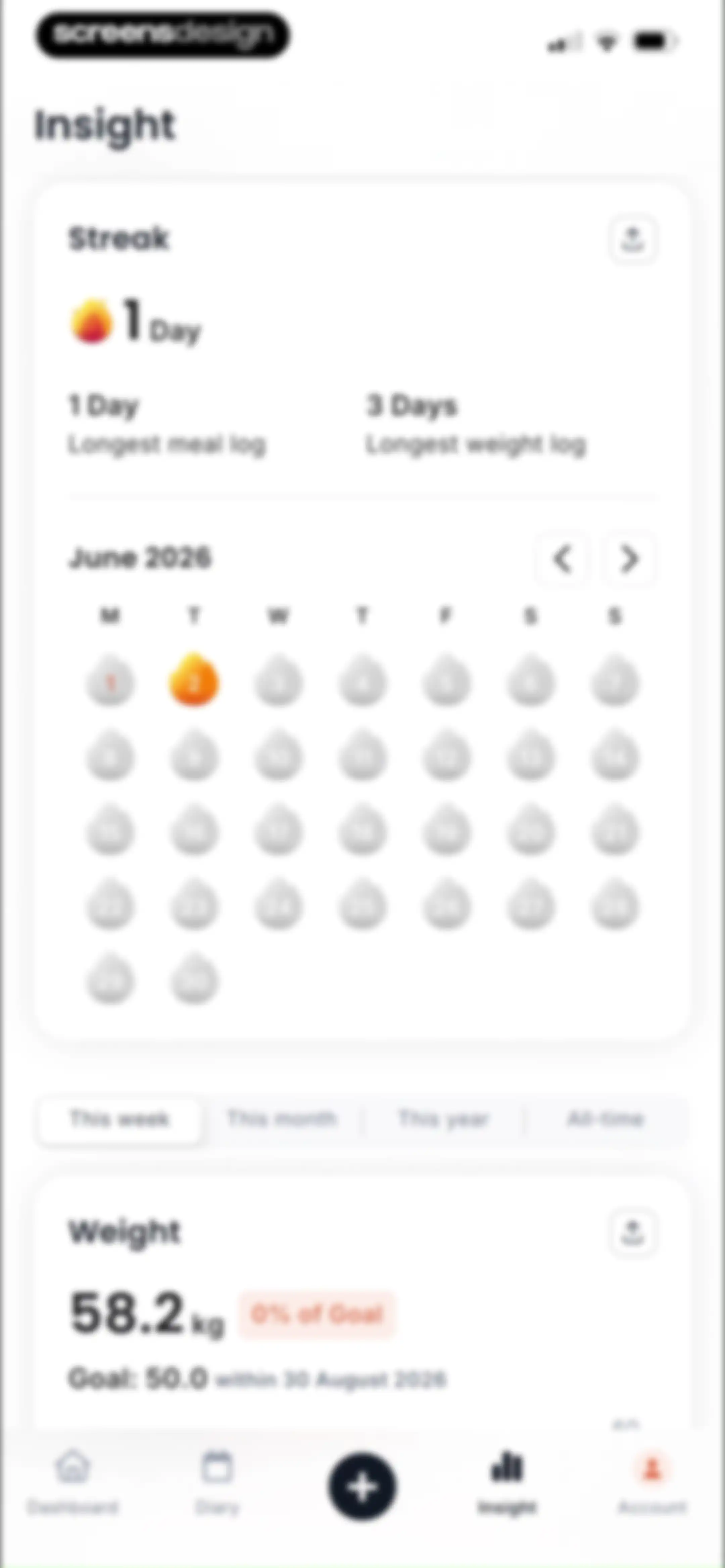 Kalguroo: AI Calorie Tracker screen 119