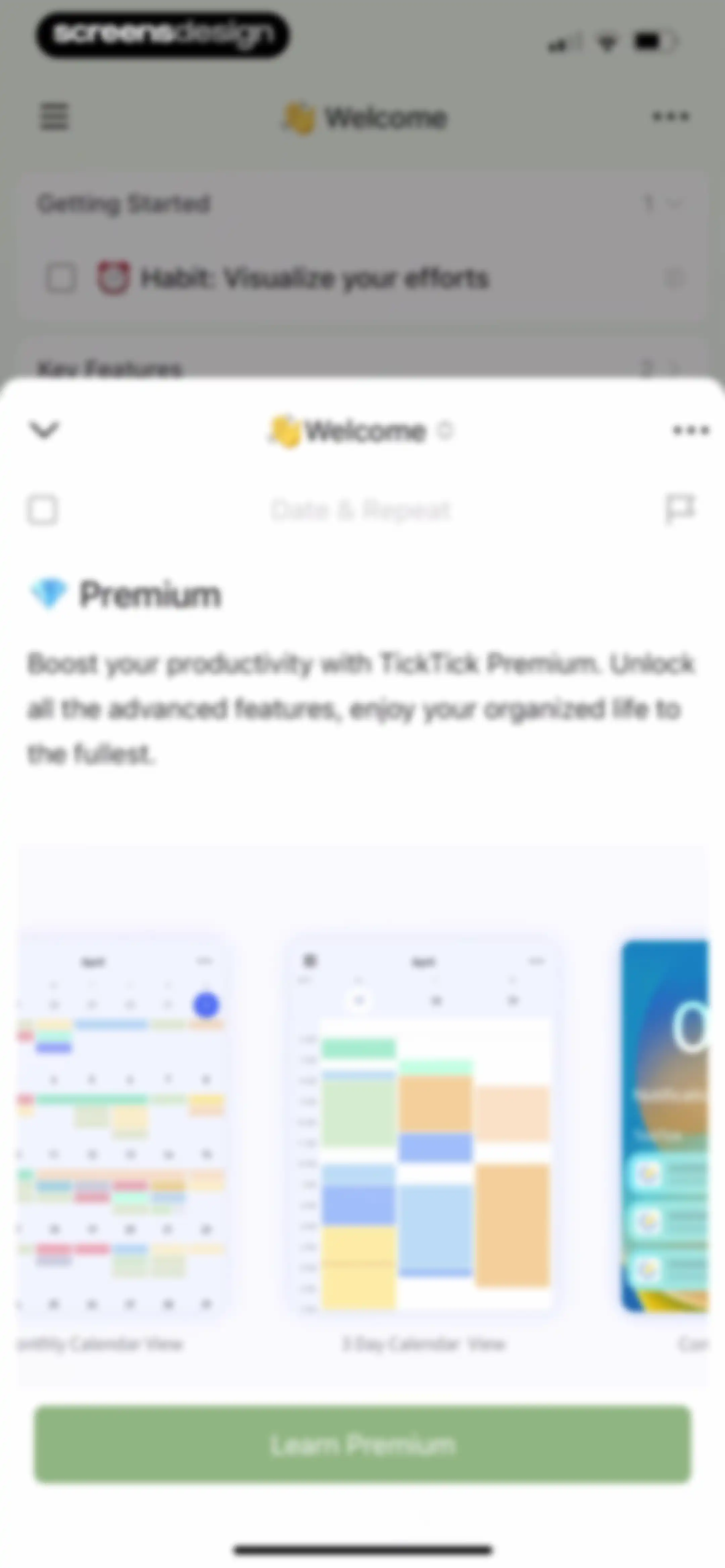 TickTick:To-Do List & Calendar screen 75