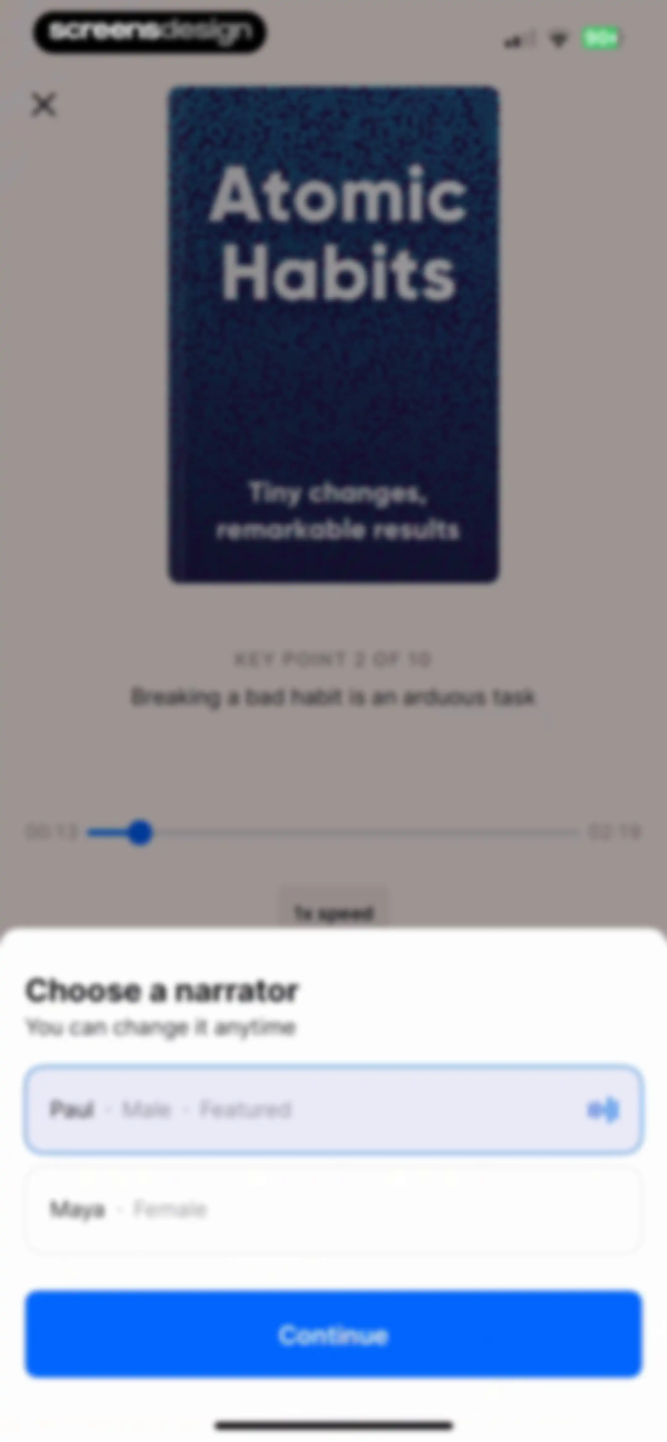 Headway - Daily Micro Learning screen 87
