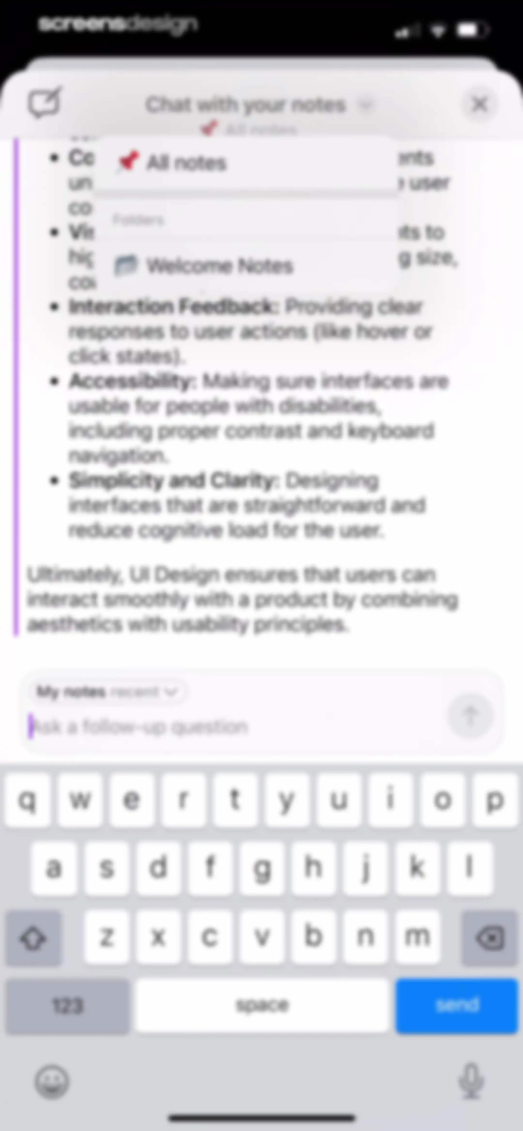 Coconote - AI Note Taker screen 122