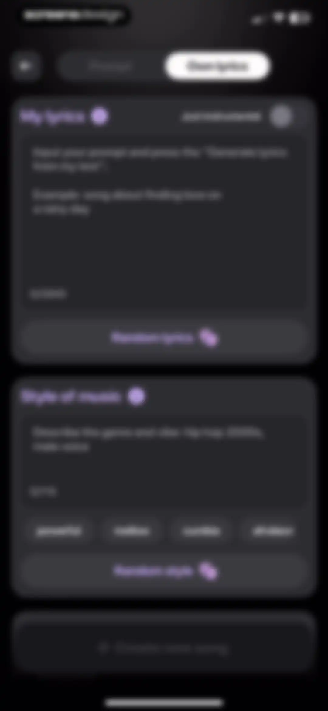 AI Song Music Generator: Muzio screen 11