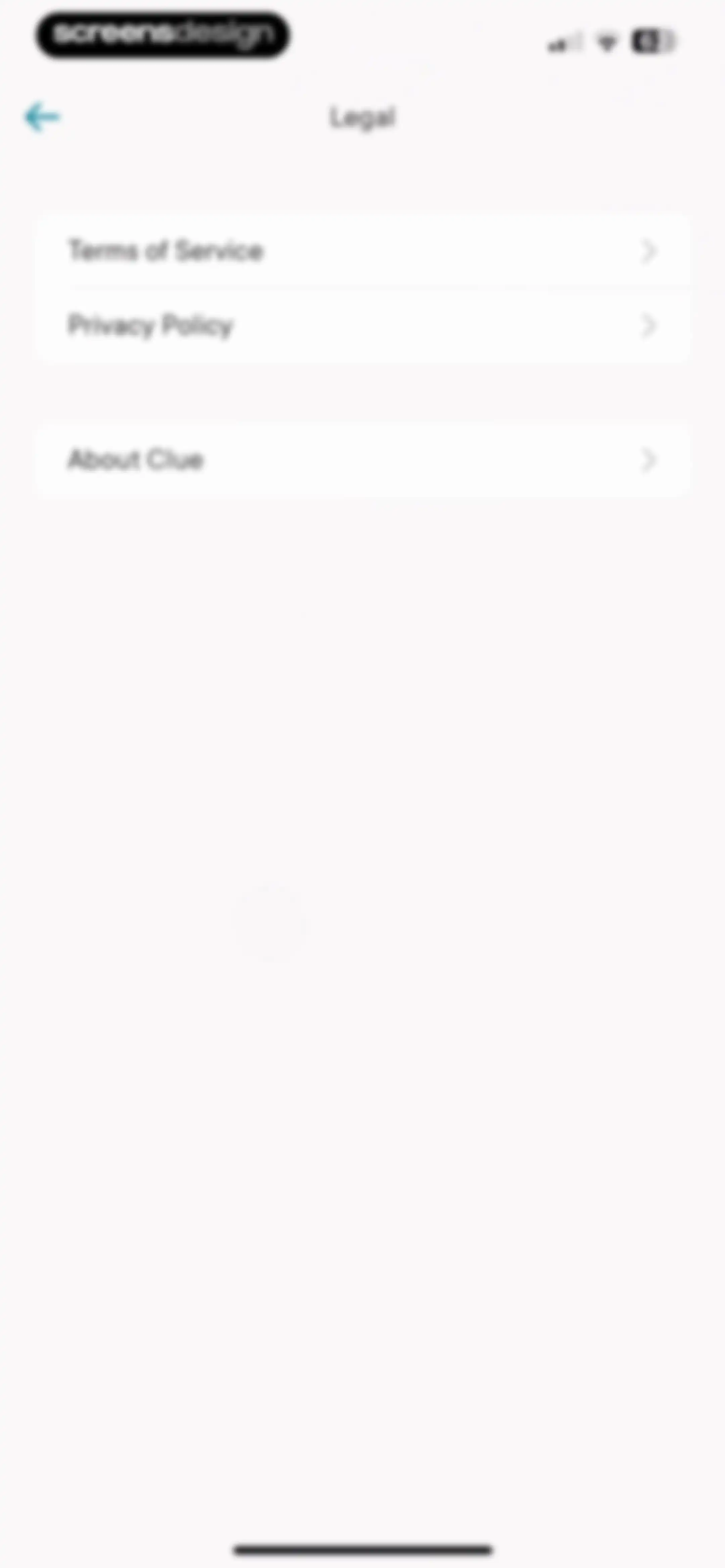 Clue Period & Cycle Tracker screen 110