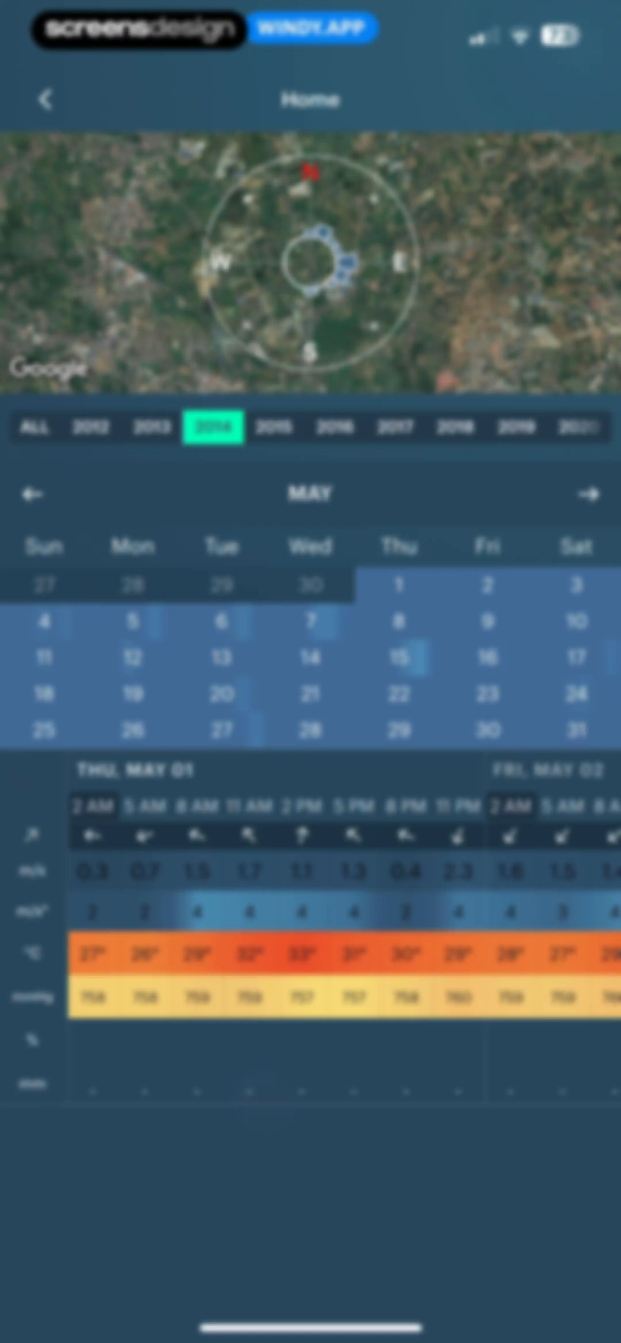 Windy.app — Wind, Tides, Radar screen 34
