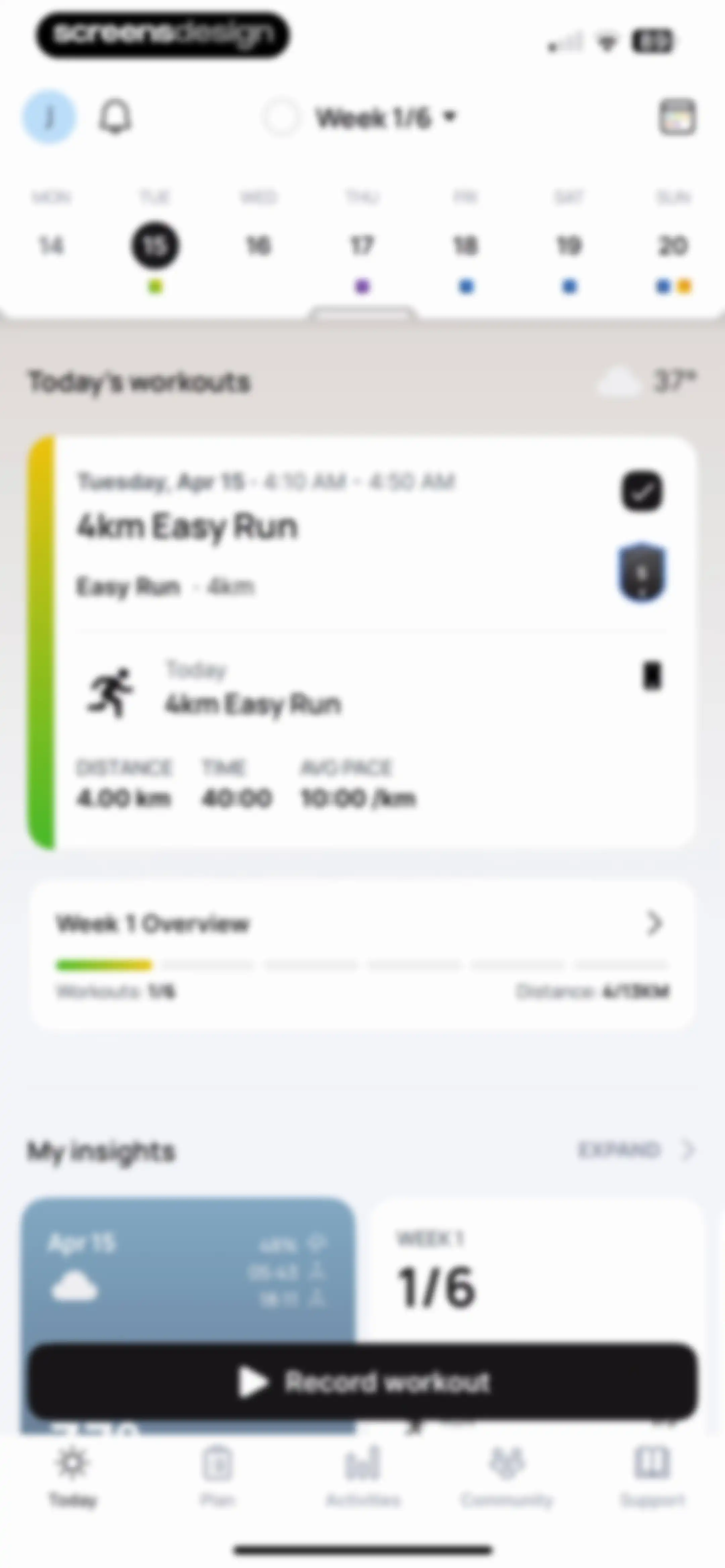 Runna: Running Plans & Coach screen 87