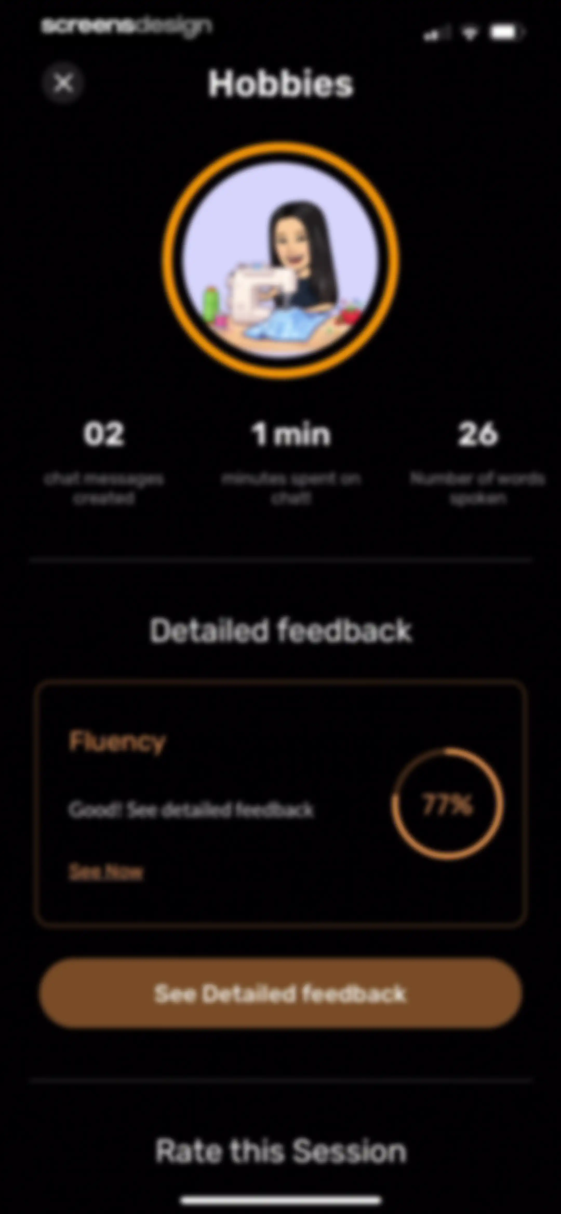 Stimuler- English Speaking App screen 81