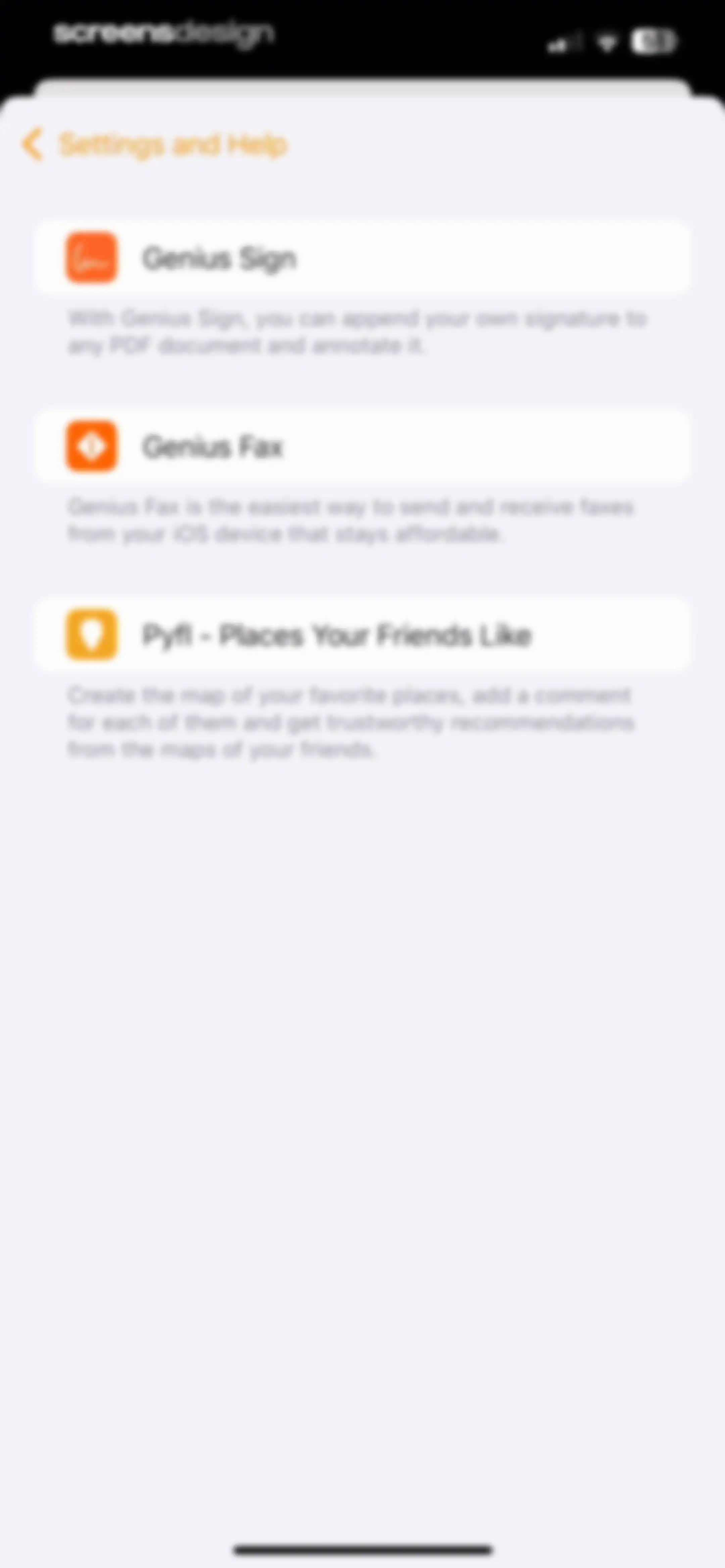 Scanner App: Genius Scan screen 107