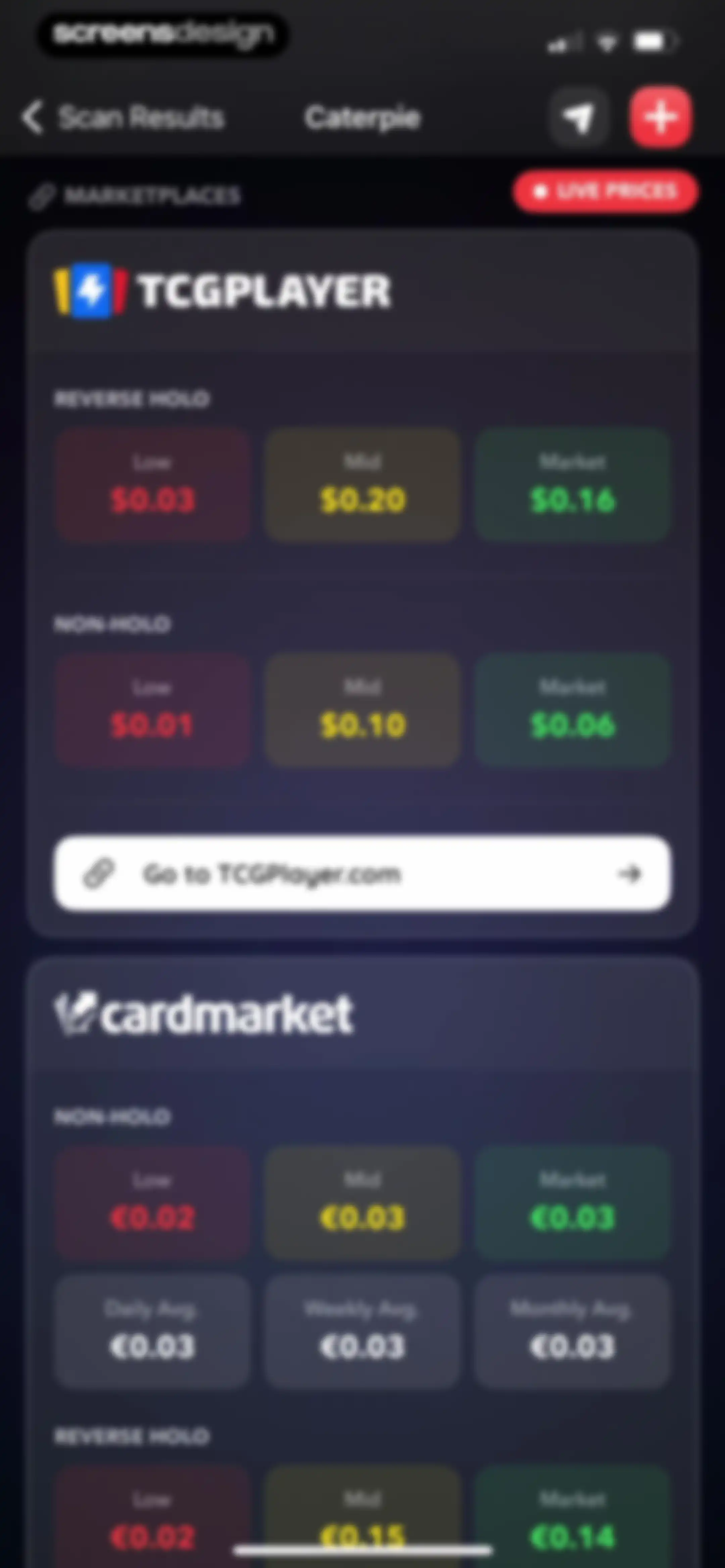 Snapdex: Card Value Scanner screen 22