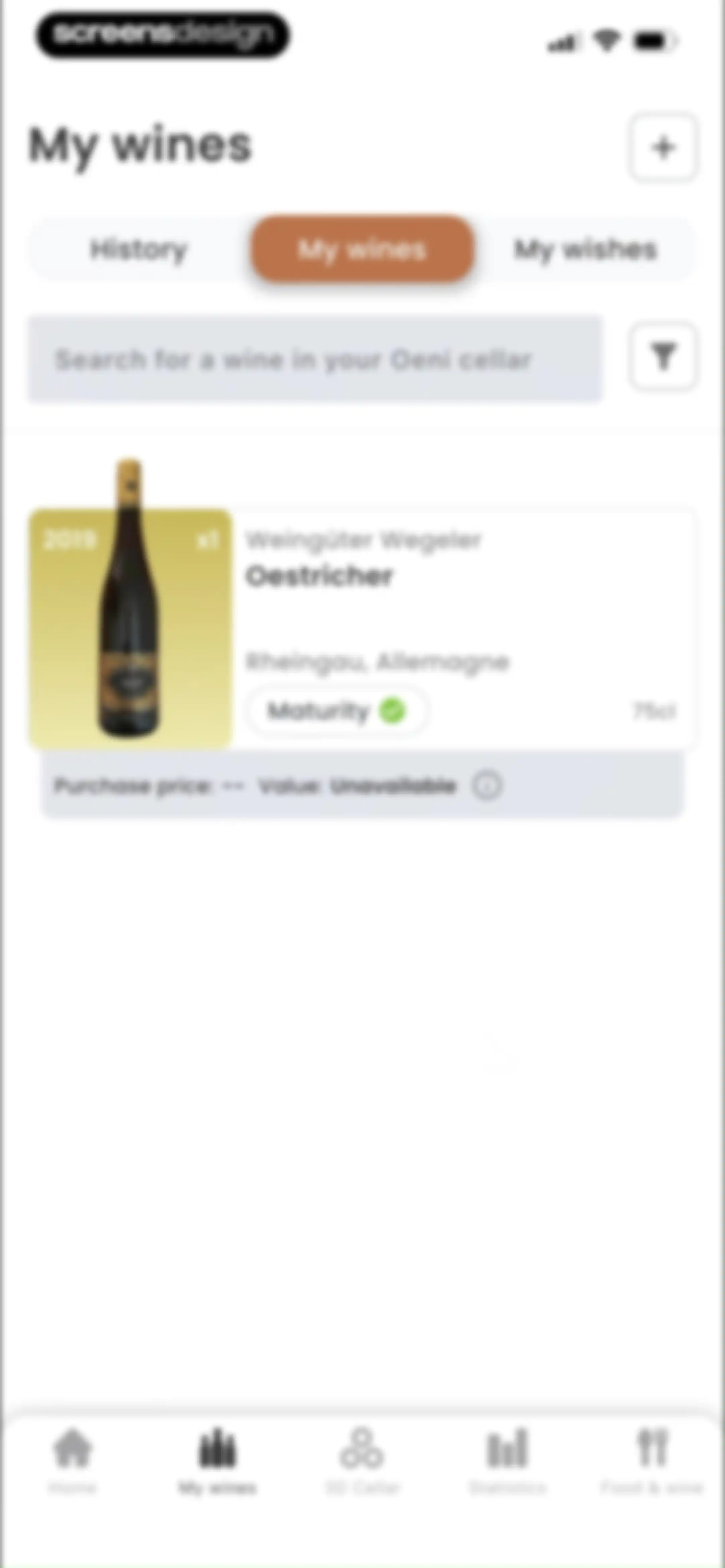 Oeni: #1 Wine Cellar Manager screen 68