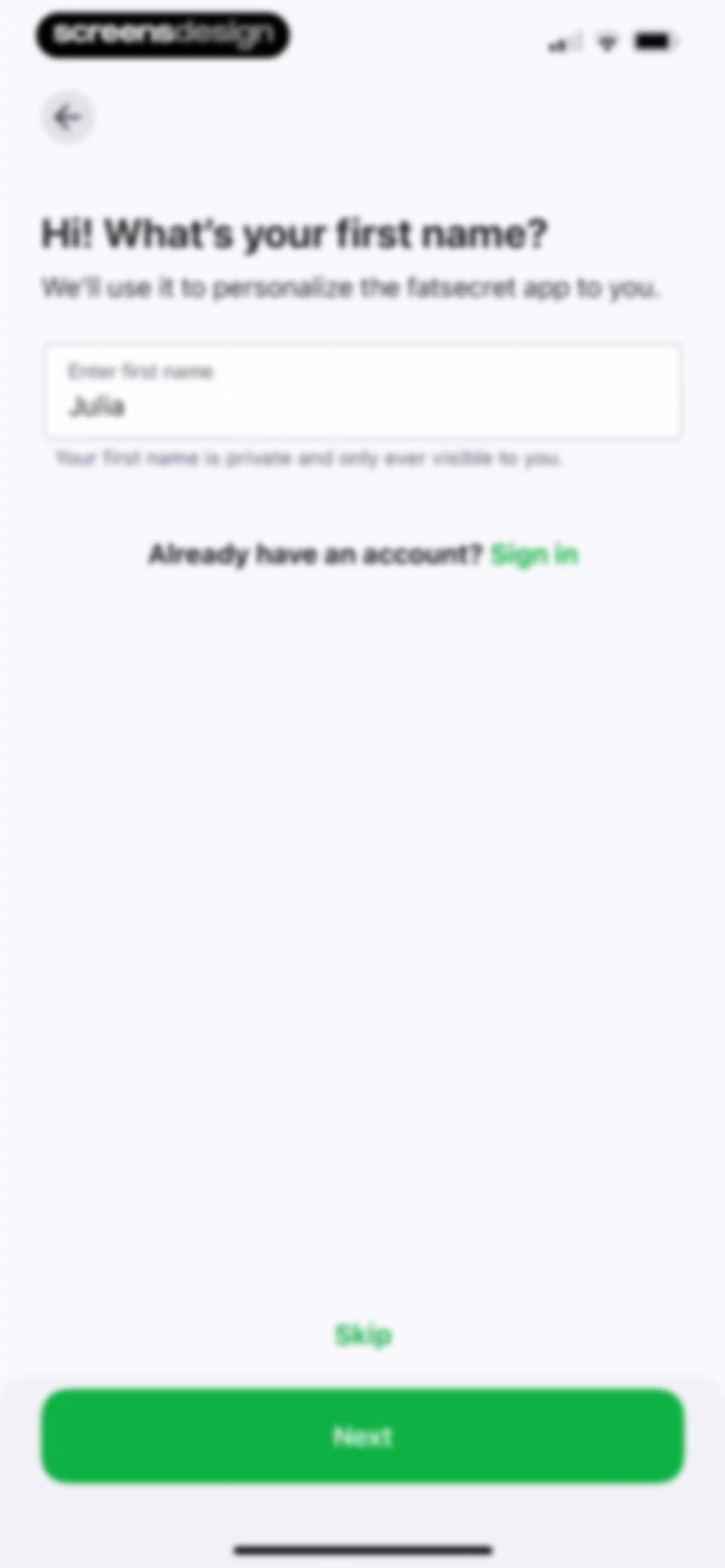 Calorie Counter by fatsecret screen 4