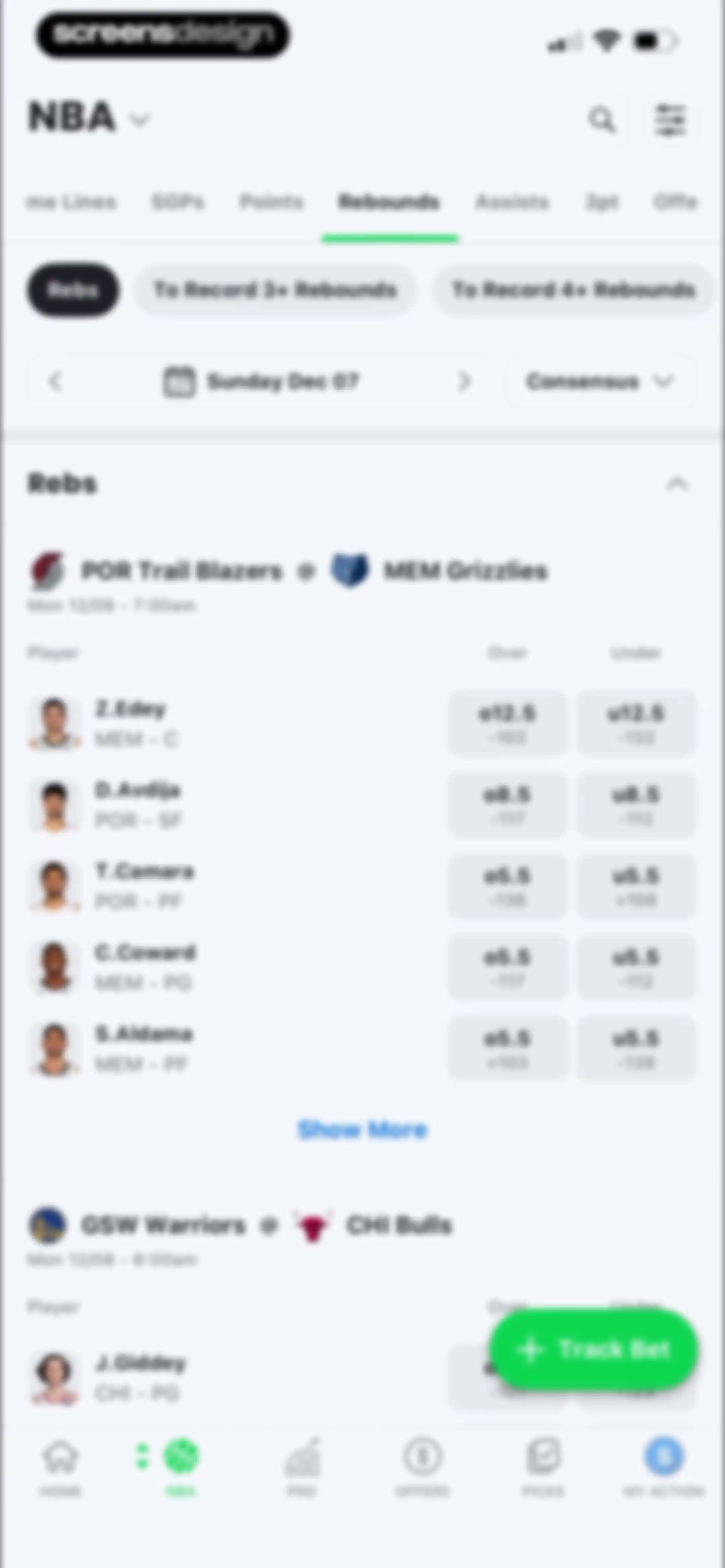 Action Network: Sports Betting screen 122