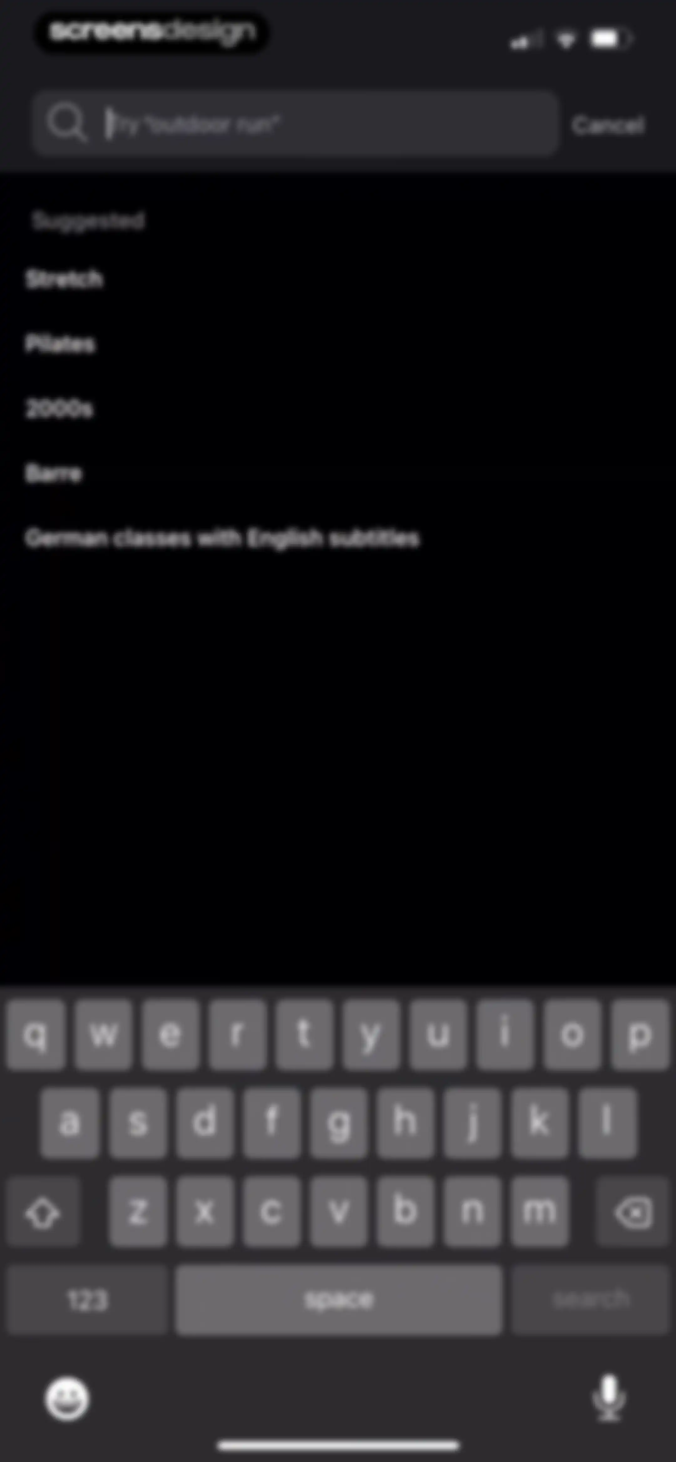 Peloton: Fitness & Workouts screen 126