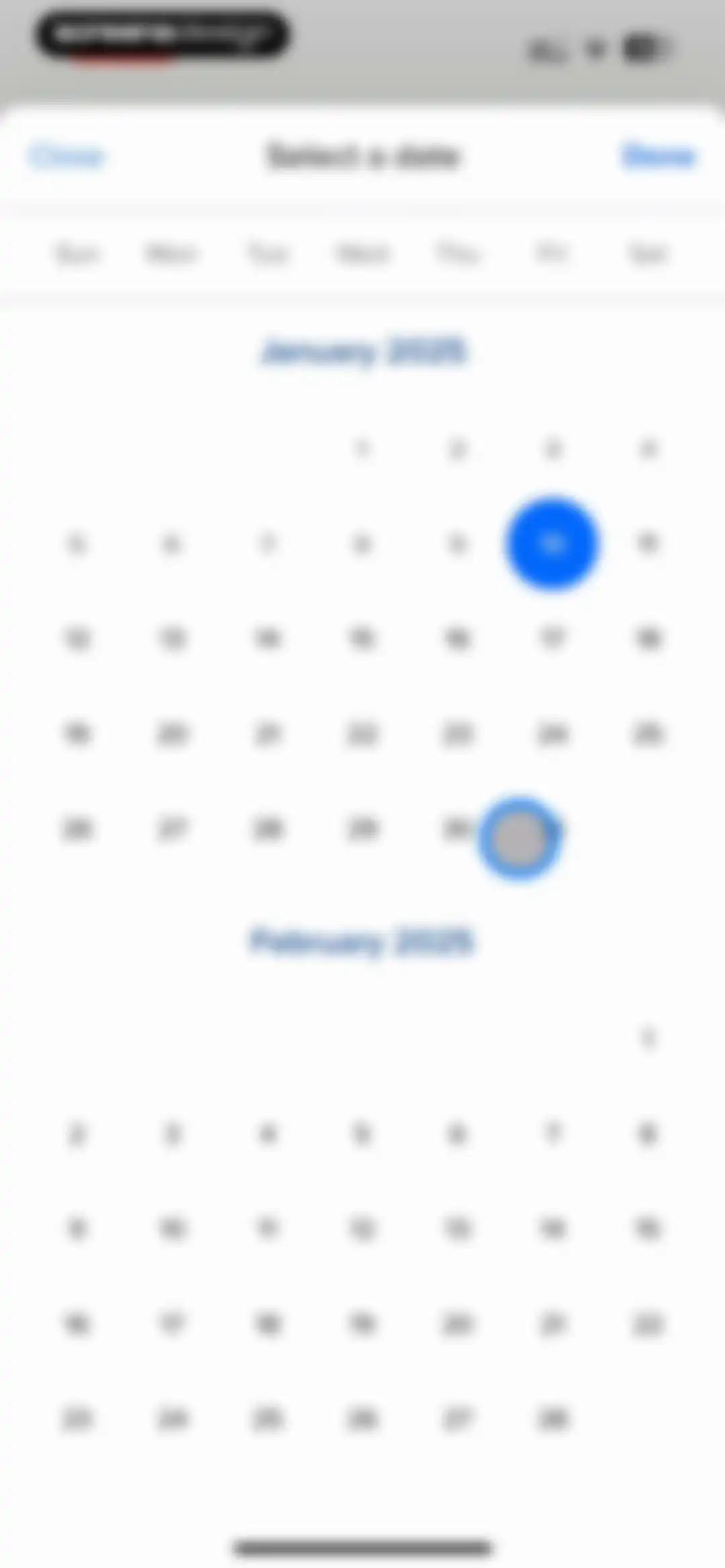 Calendly Mobile screen 87