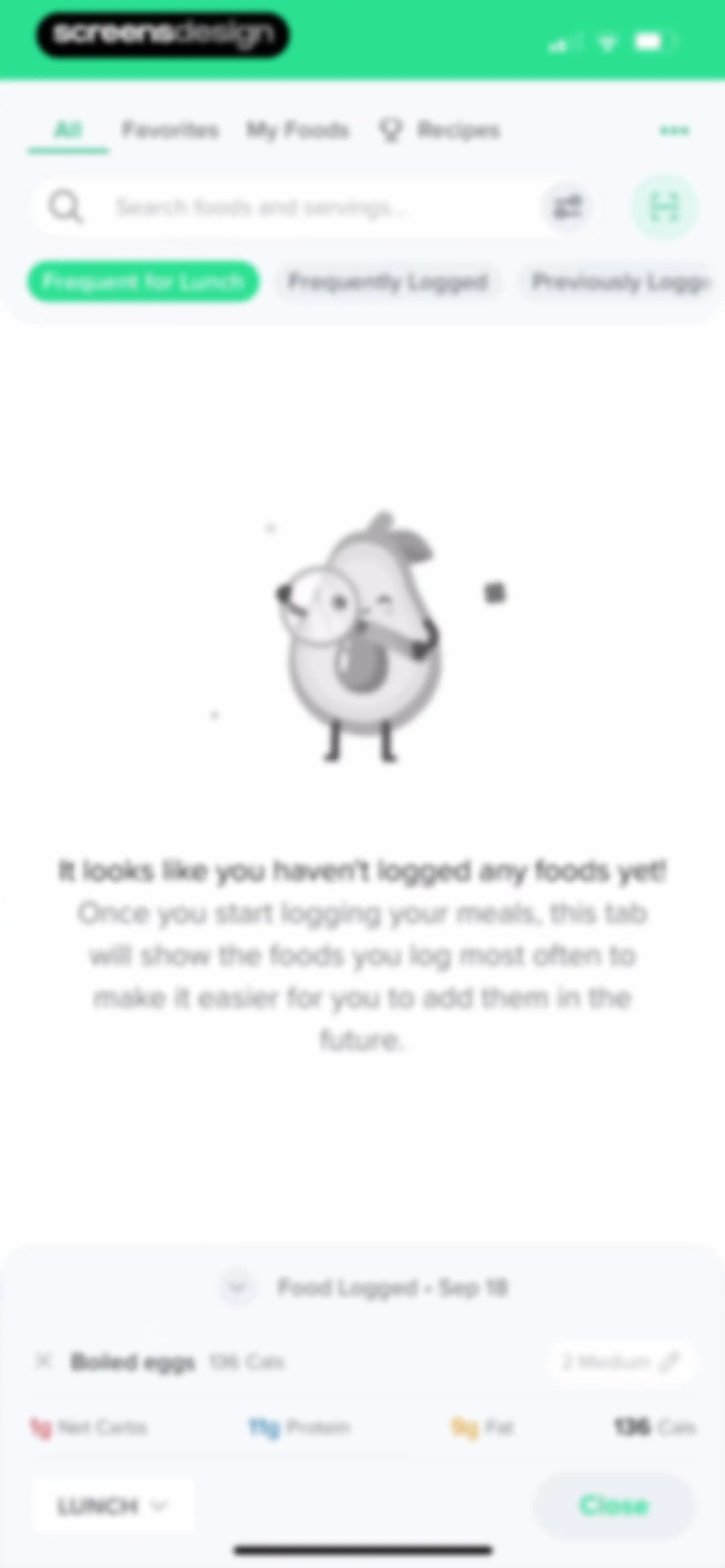 Carb Manager: Keto & Macro Log screen 89
