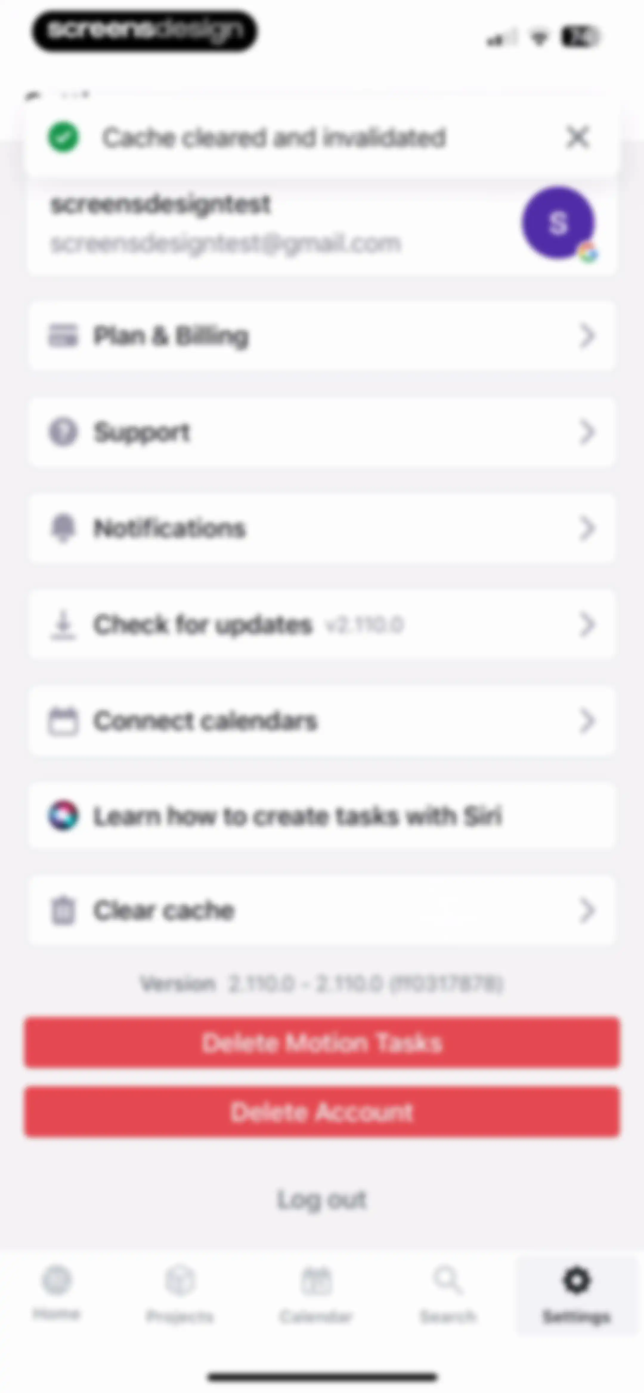 Motion: Tasks & AI Scheduling screen 100