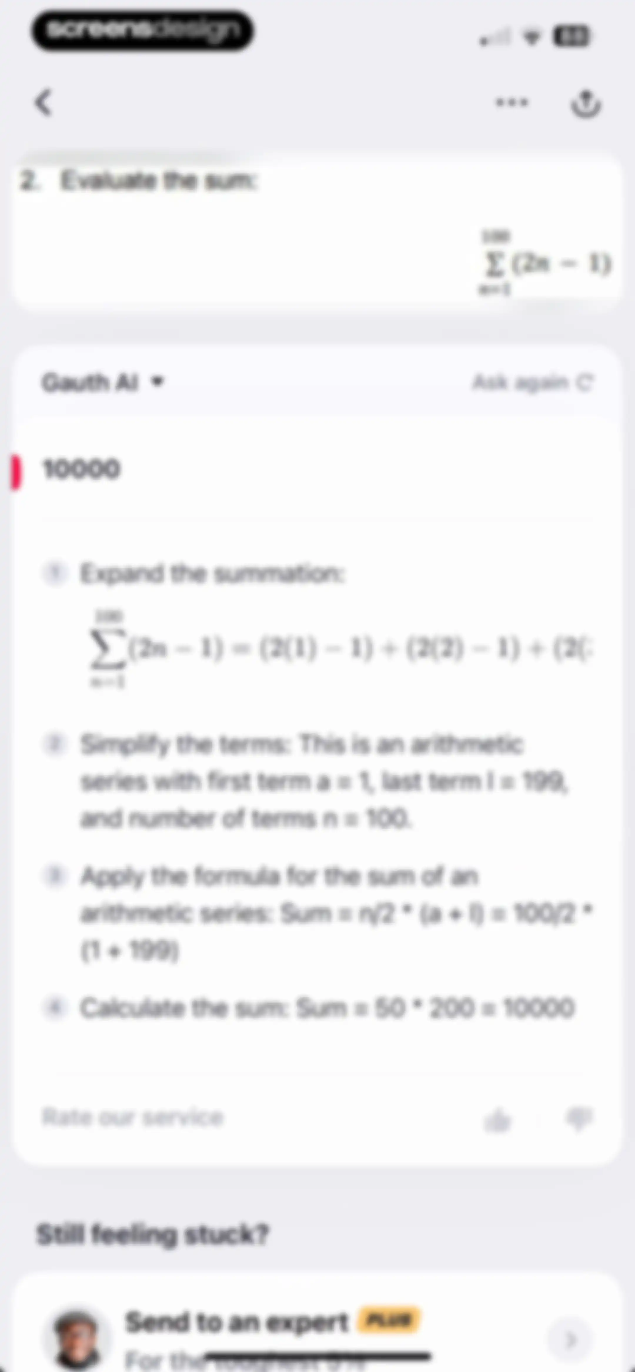 Gauth: AI Study Companion screen 49