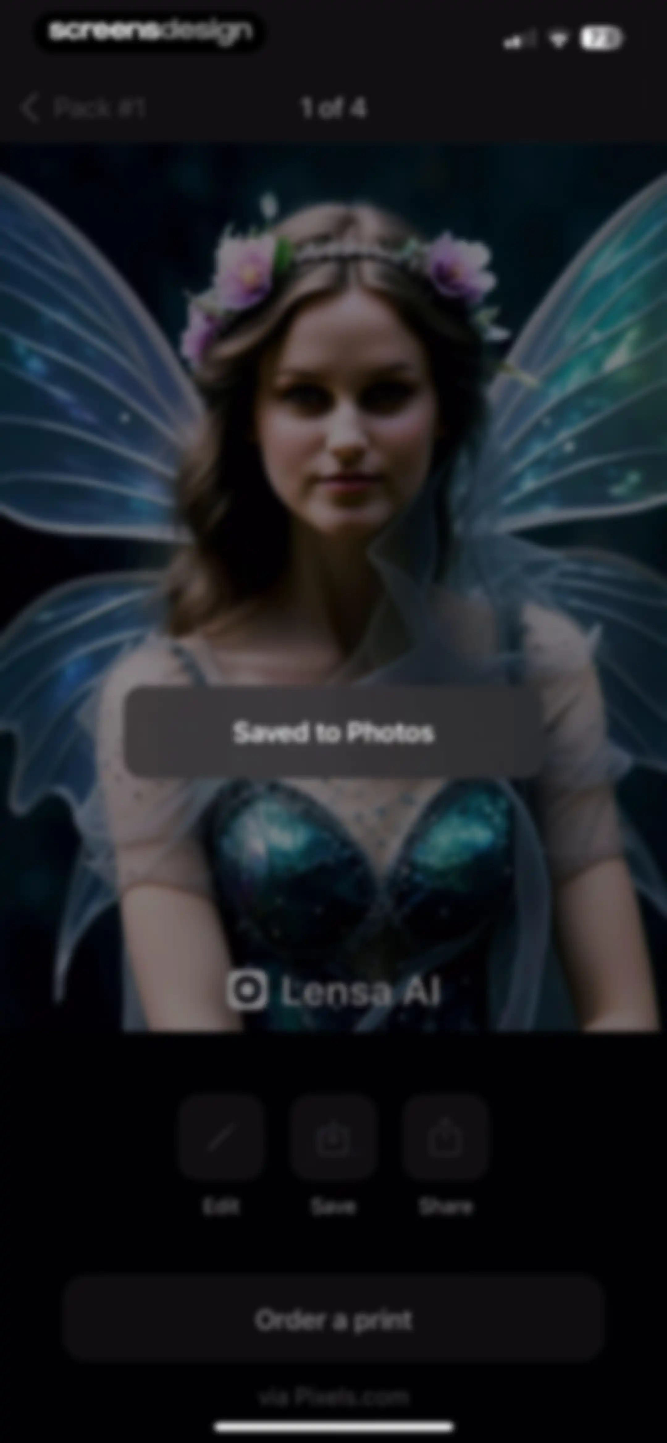 Lensa AI: Photo Editor screen 86
