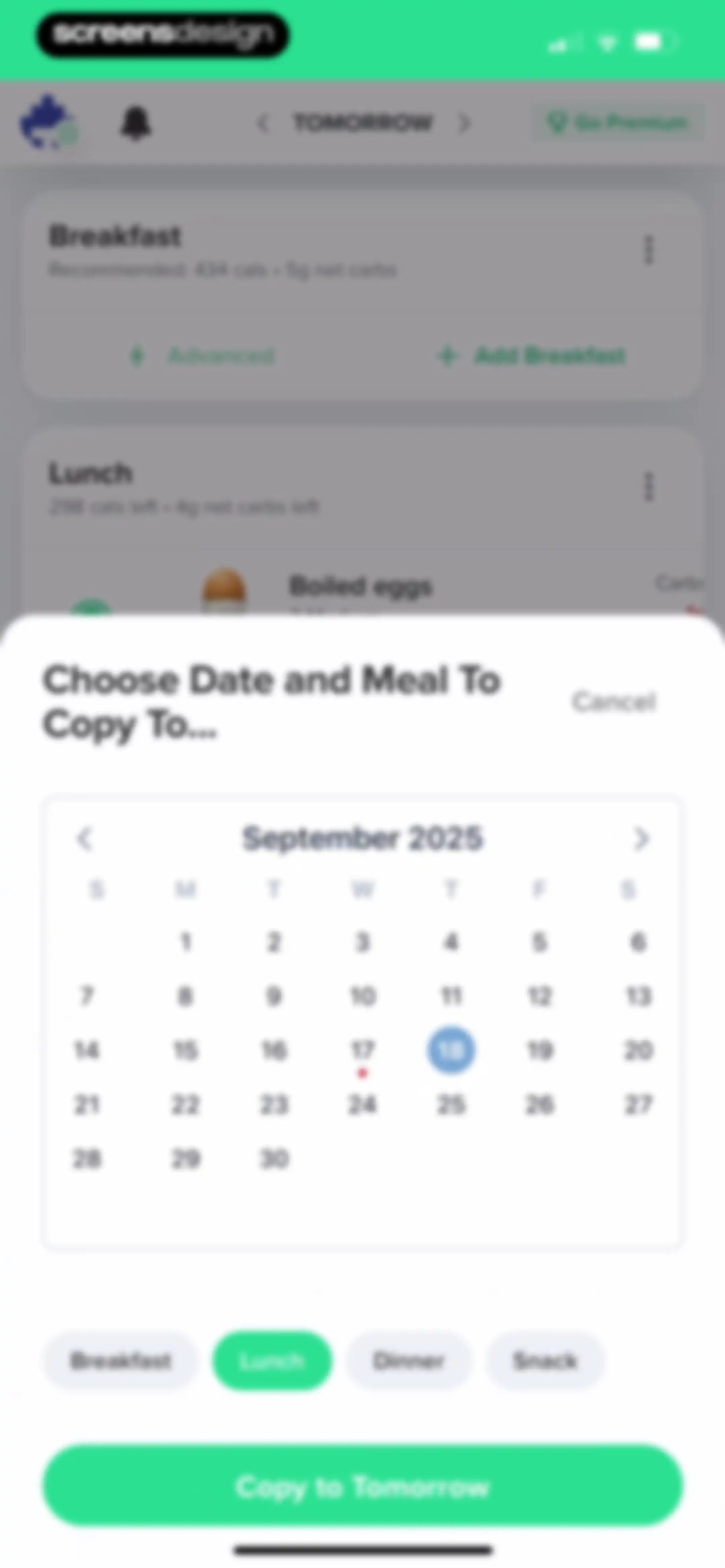 Carb Manager: Keto & Macro Log screen 85
