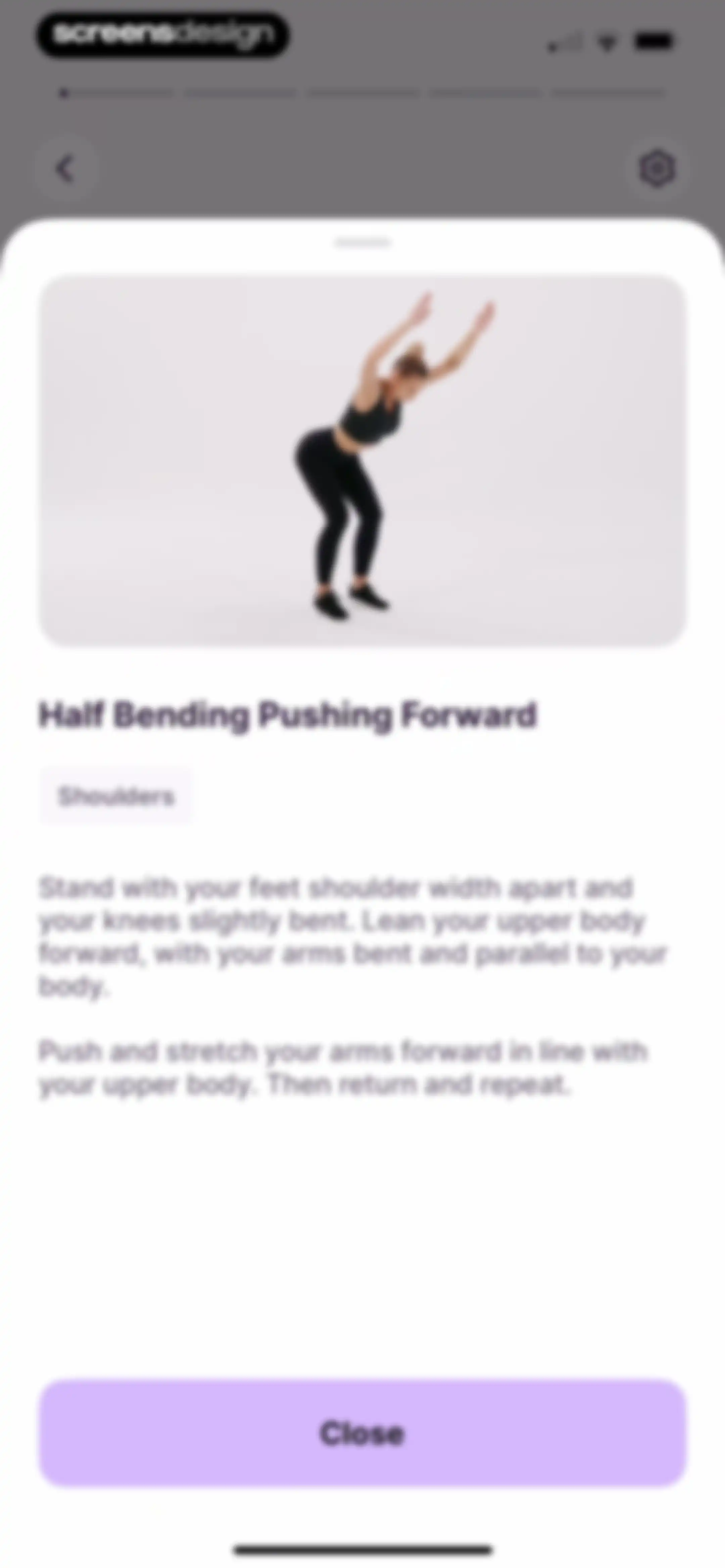 Pilates at Home, Wall Pilates screen 84