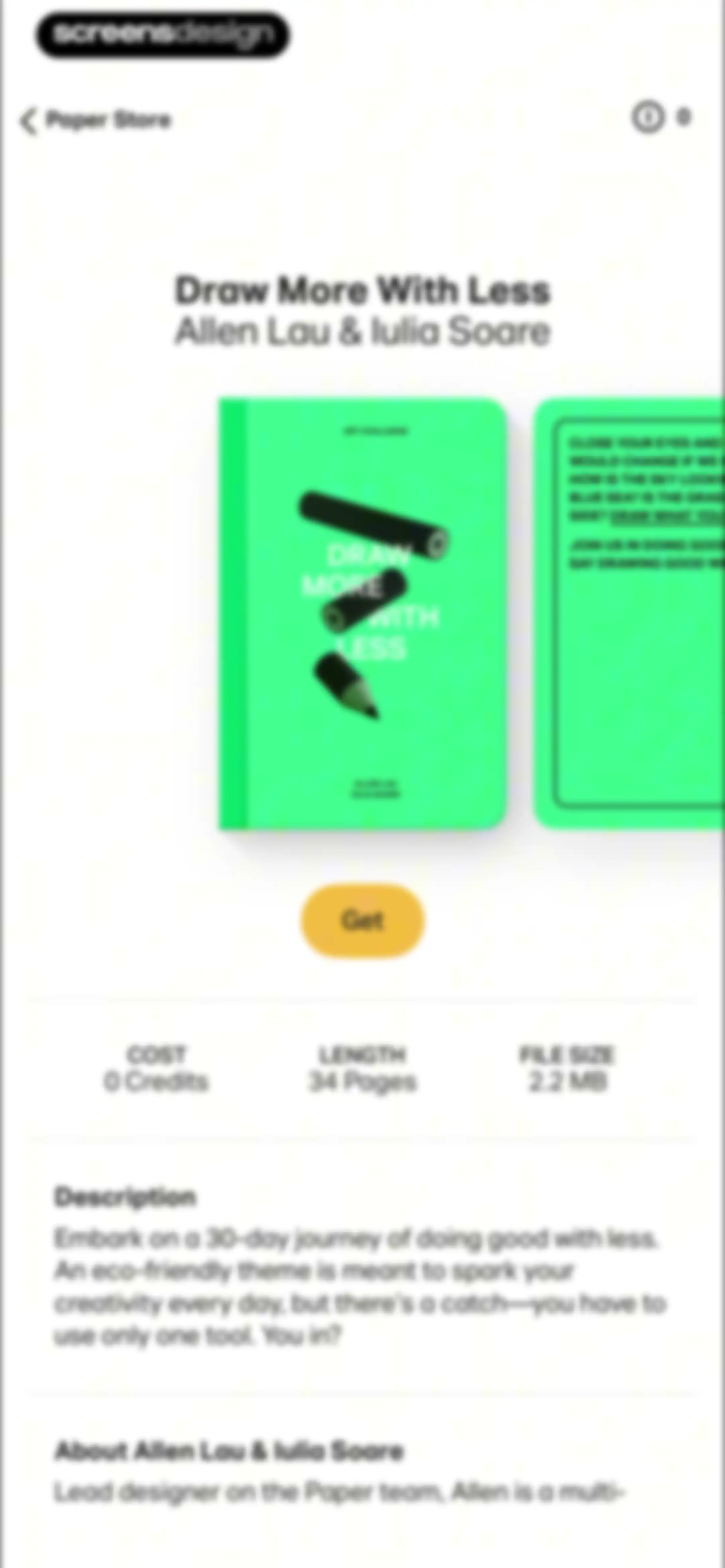Paper: Sketch, Draw & Create screen 104