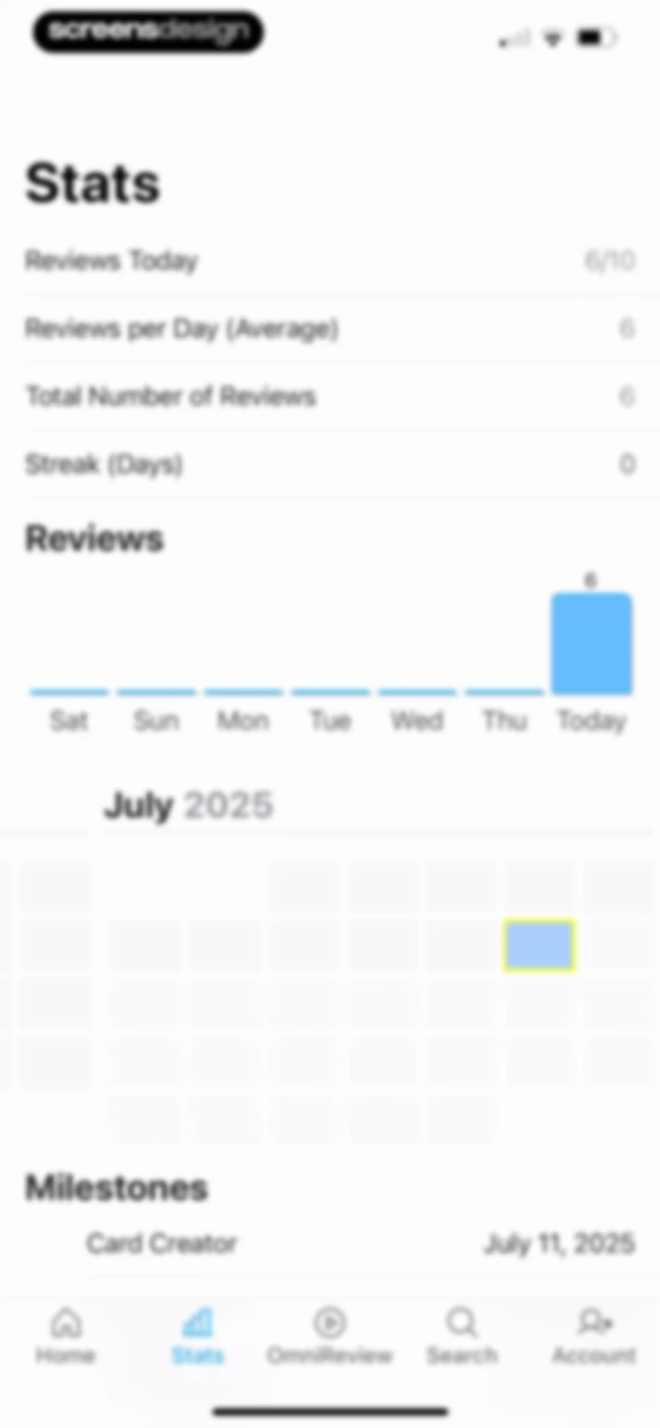 AlgoApp - Flashcards screen 81