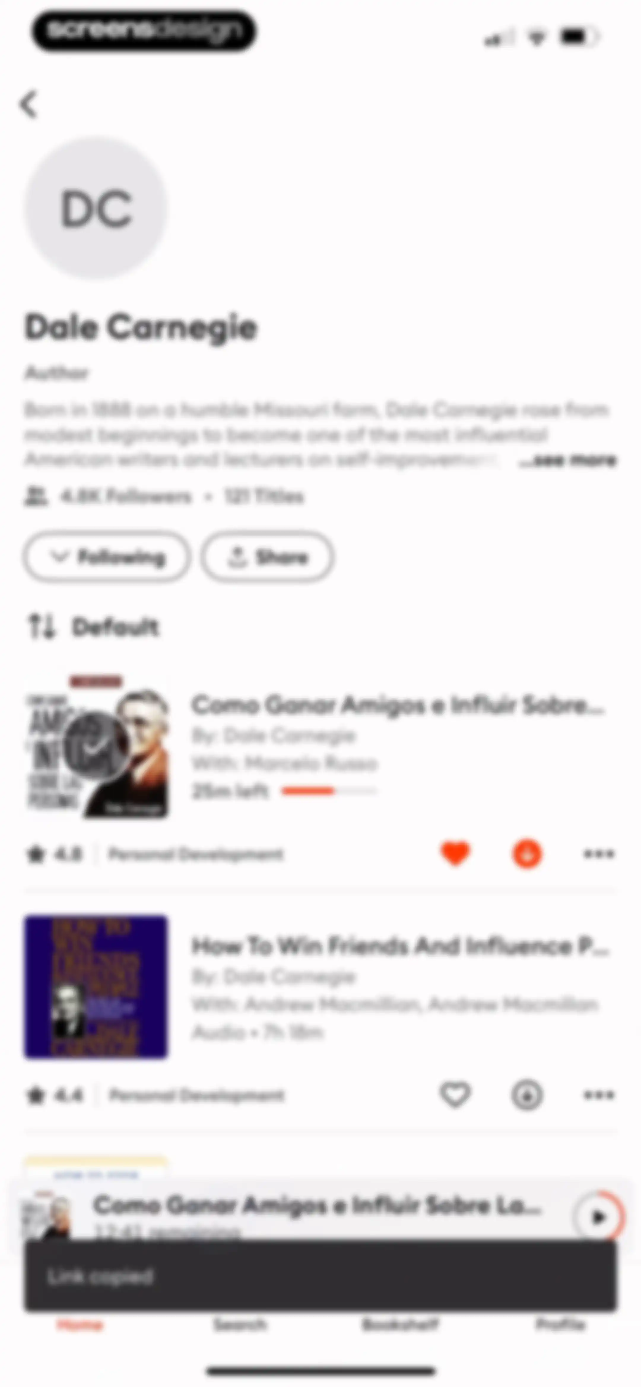 Storytel - Audiobooks Library screen 40