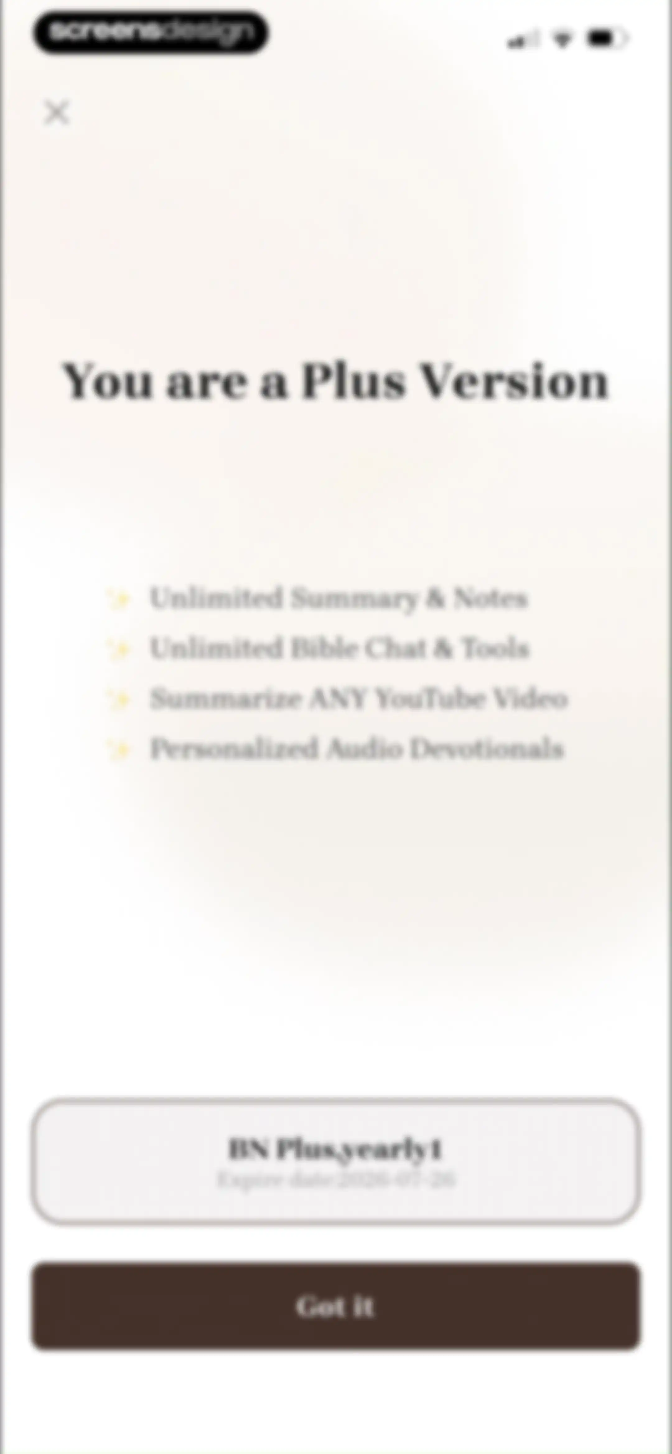 Bible Note: Sermon Notes screen 132