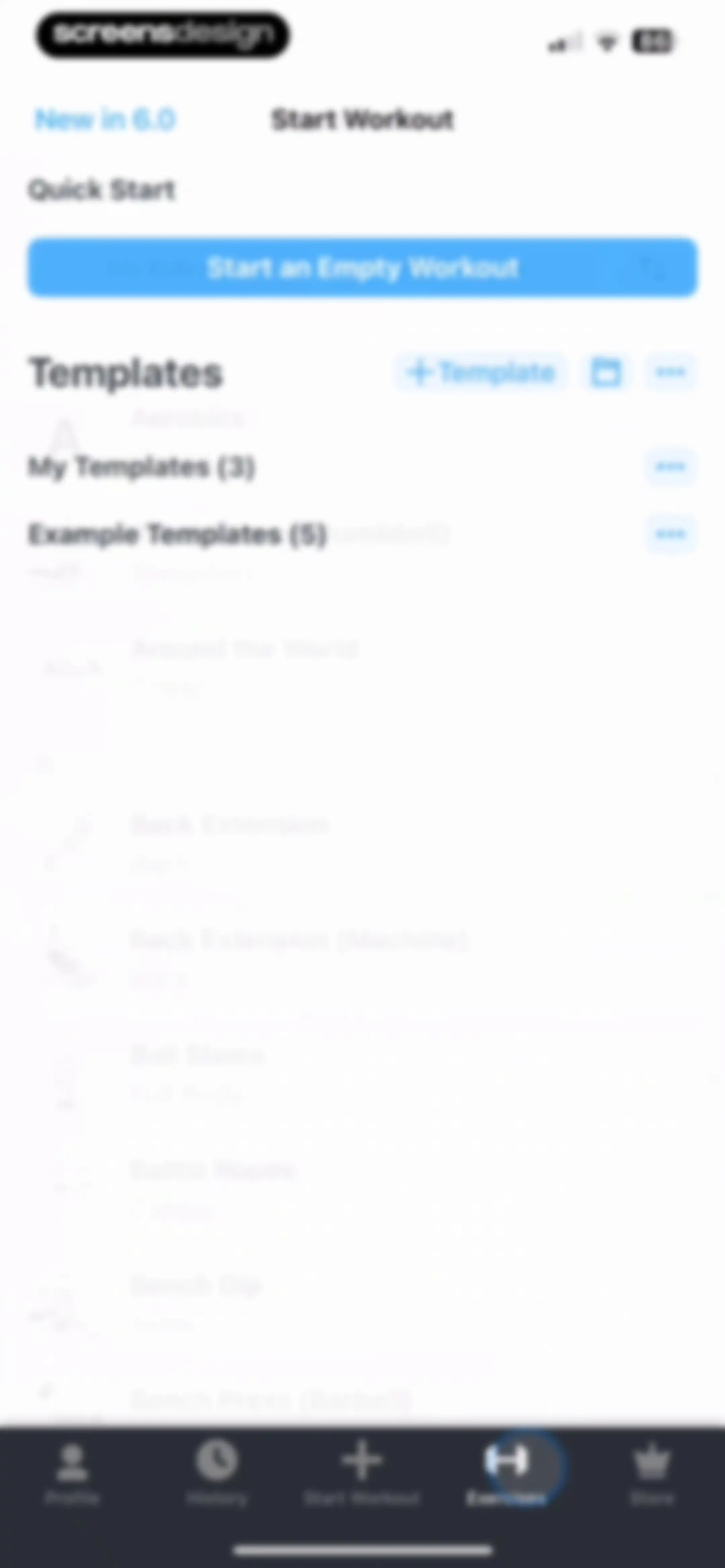 Strong Workout Tracker Gym Log screen 83