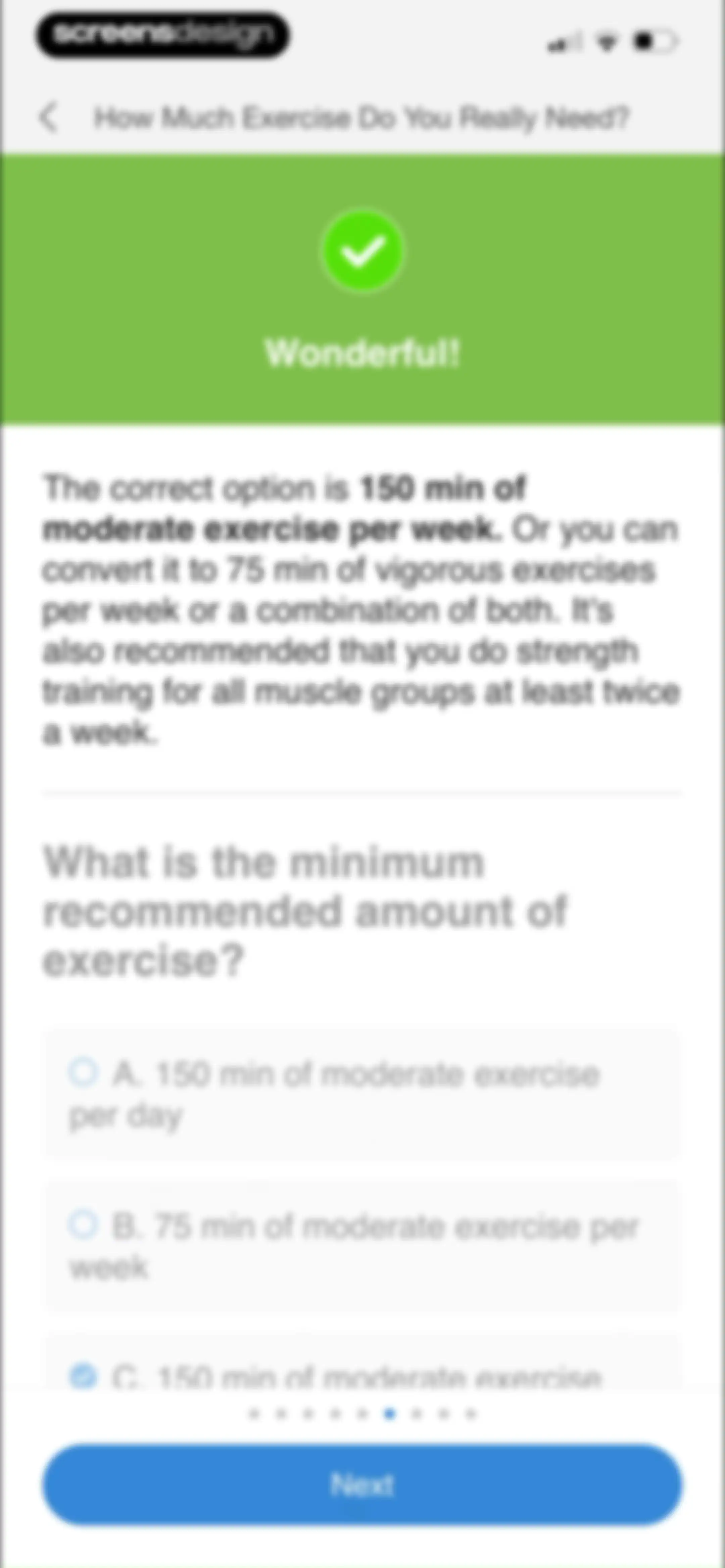 Pacer Pedometer Step Counter screen 68
