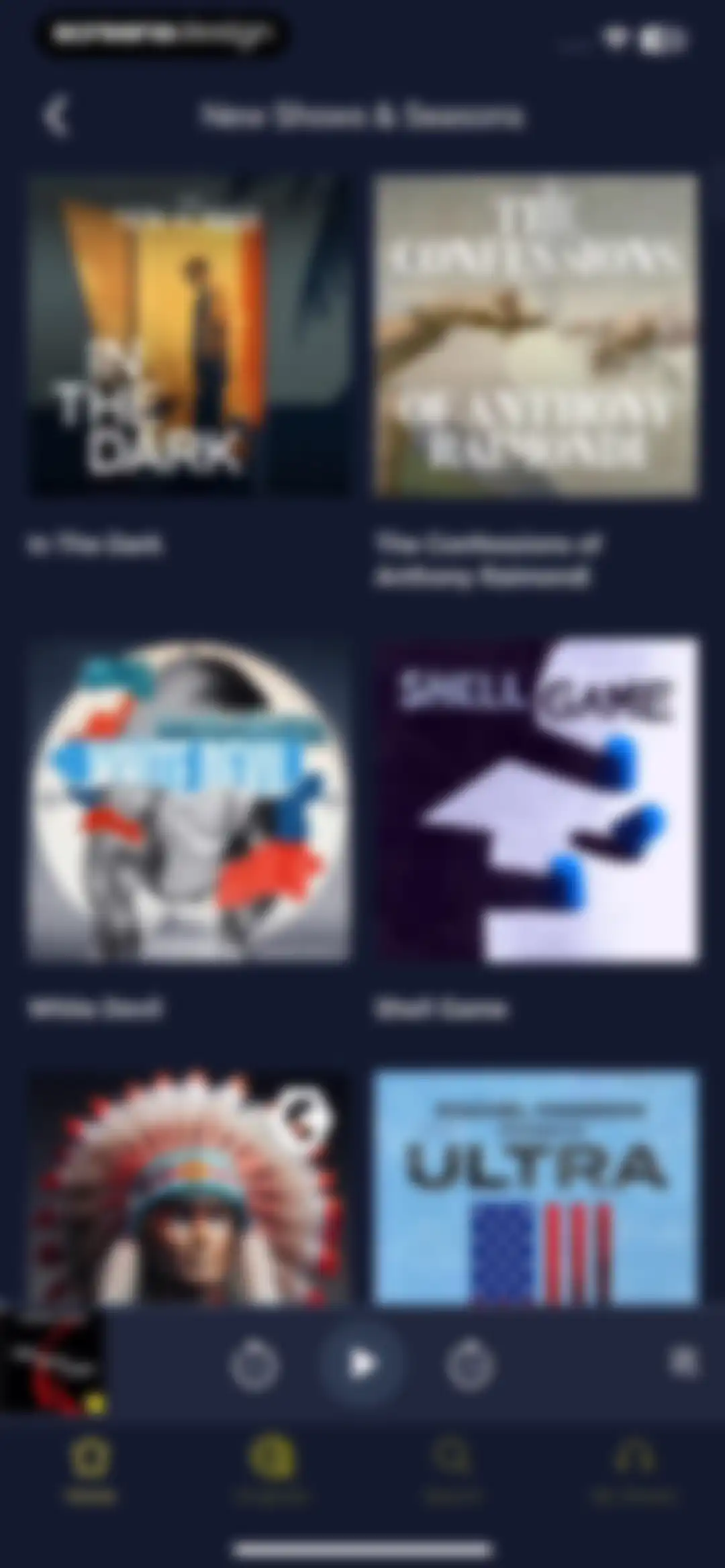 Luminary Podcasts & Originals screen 38