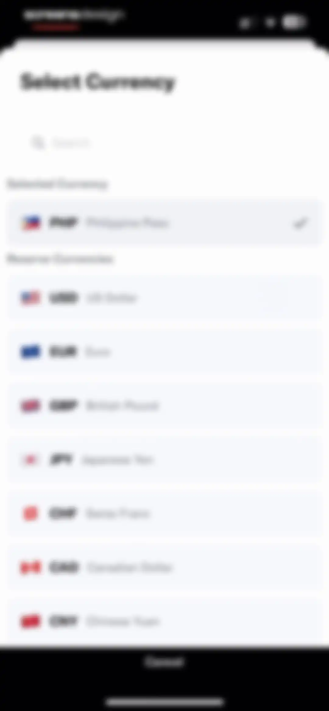 Yahoo Finance: Stocks, Markets screen 97