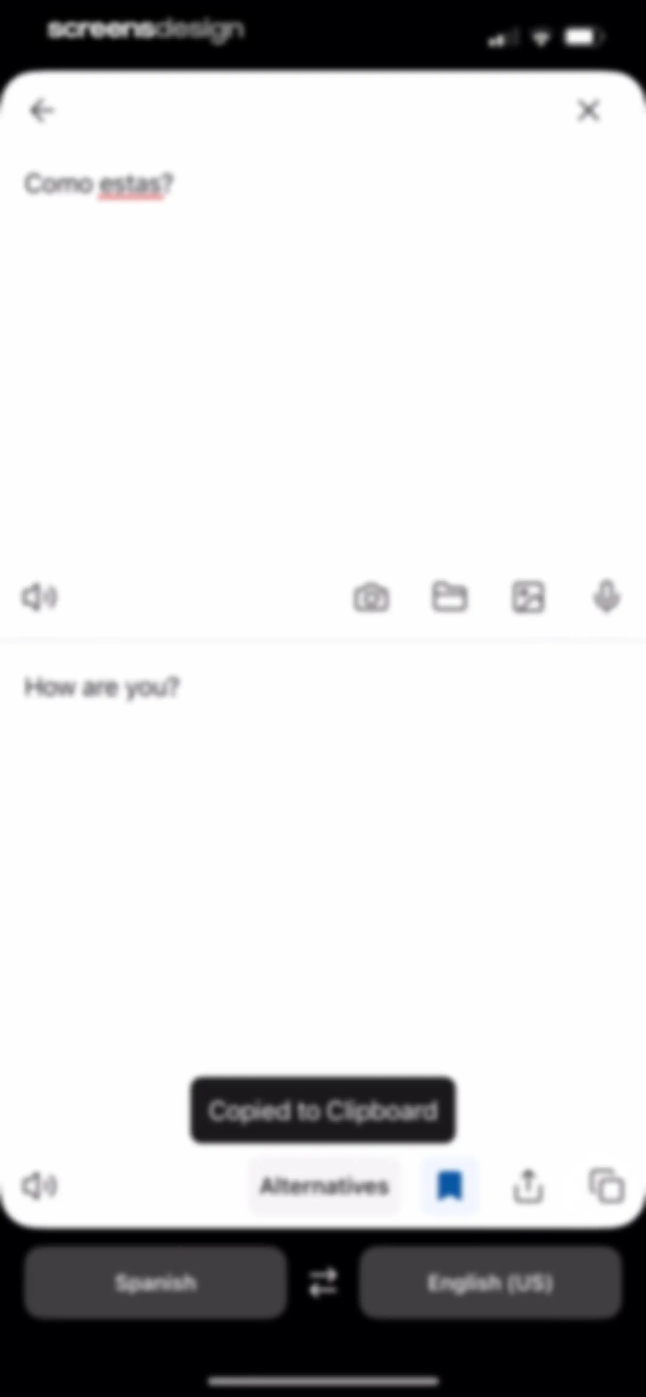 DeepL Translate screen 16