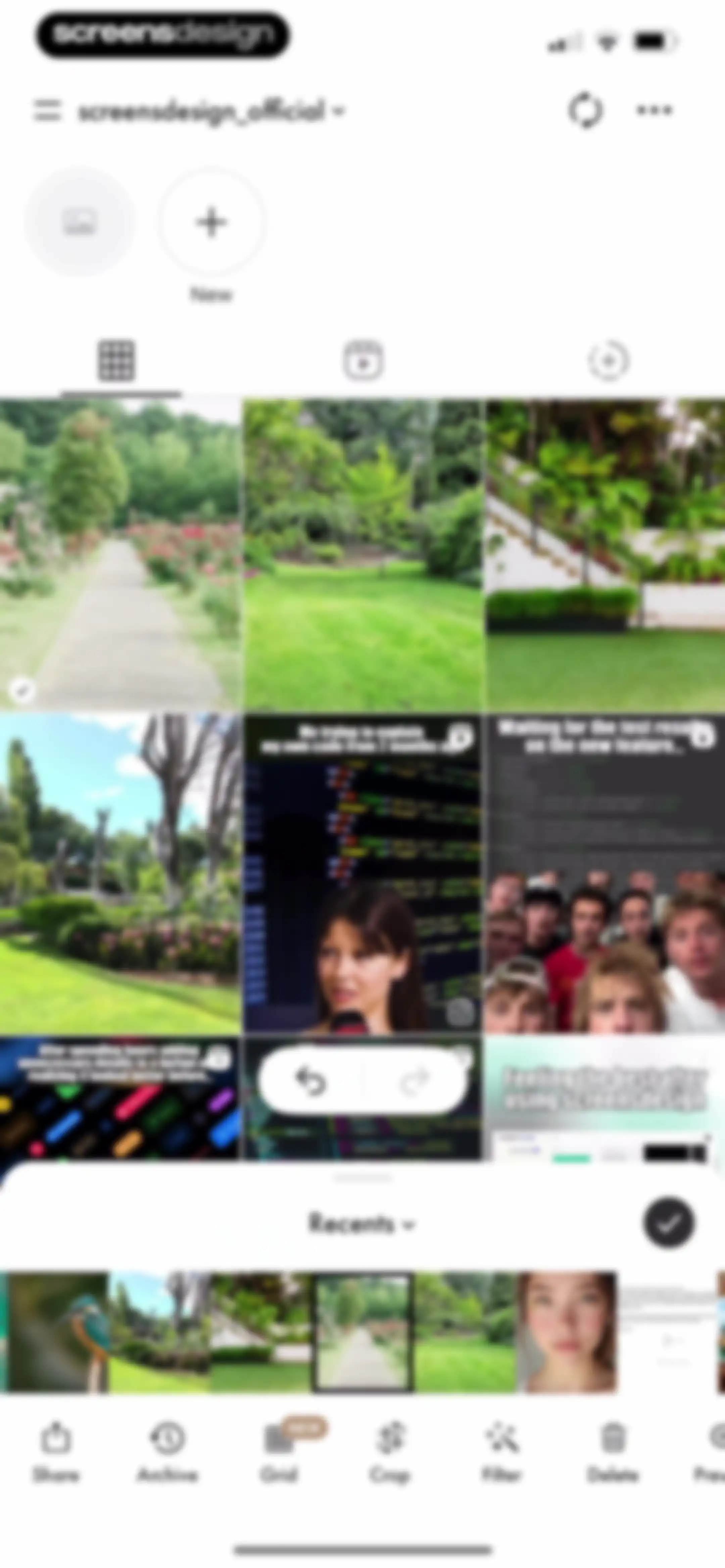 Layout for Instagram・Inpreview screen 18