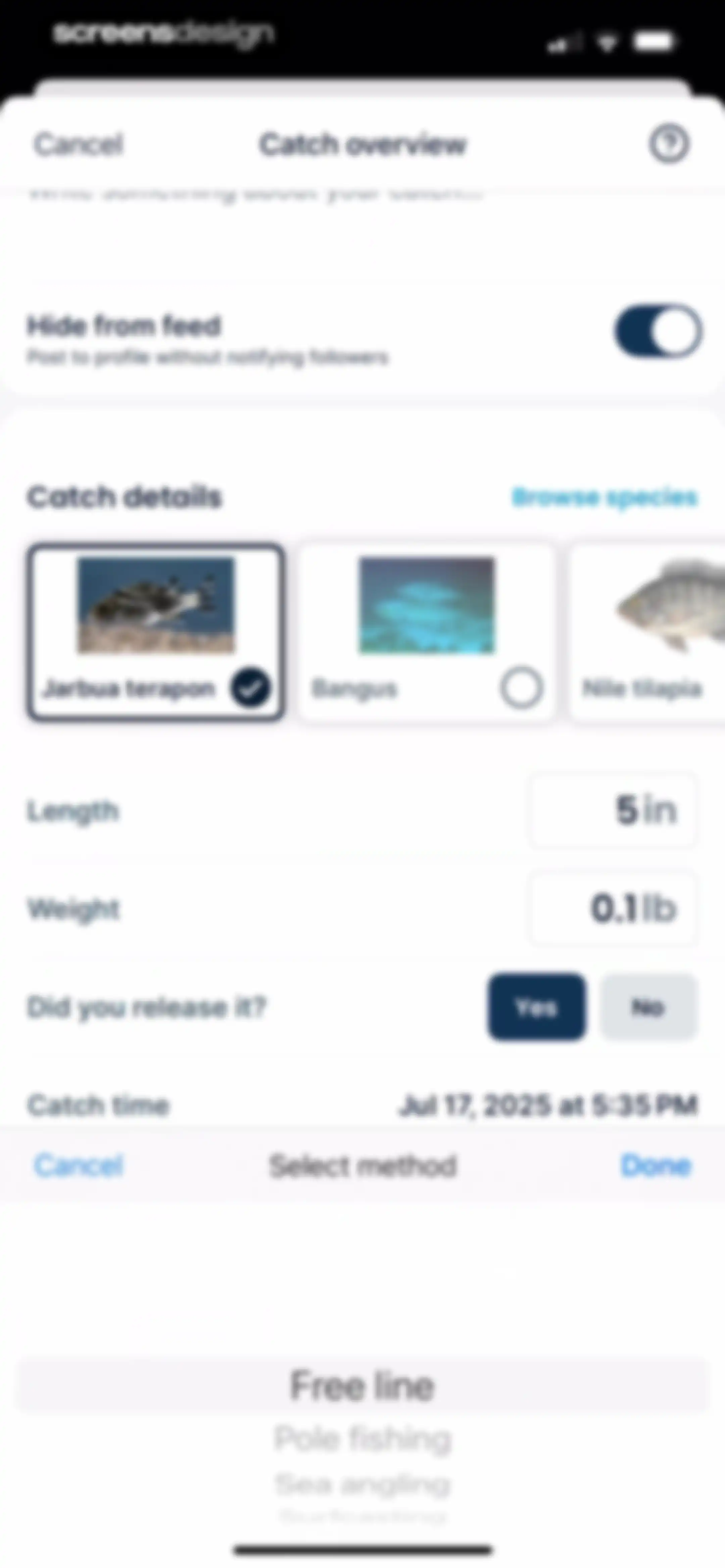 Fishbrain - Fishing App screen 112