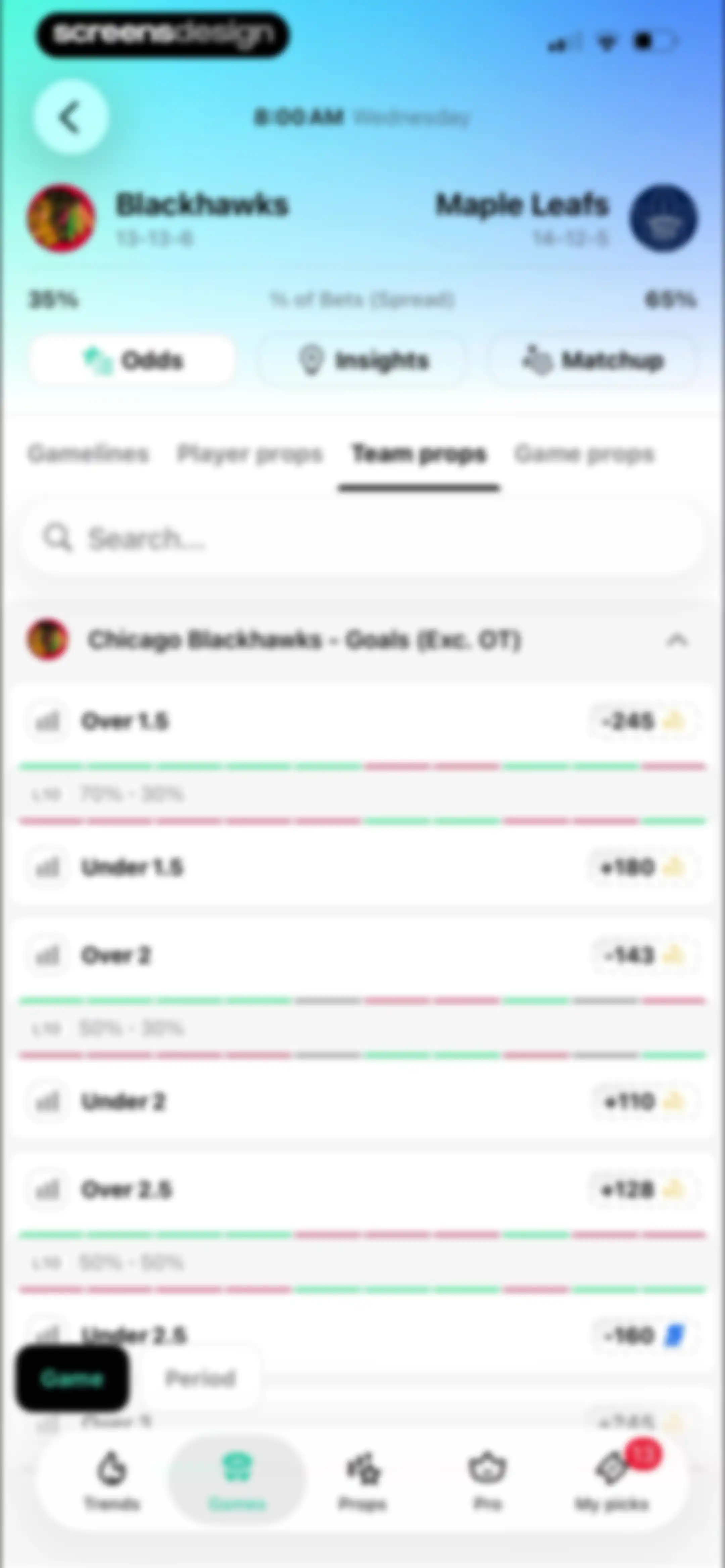 Outlier: Smart Sports Betting screen 64