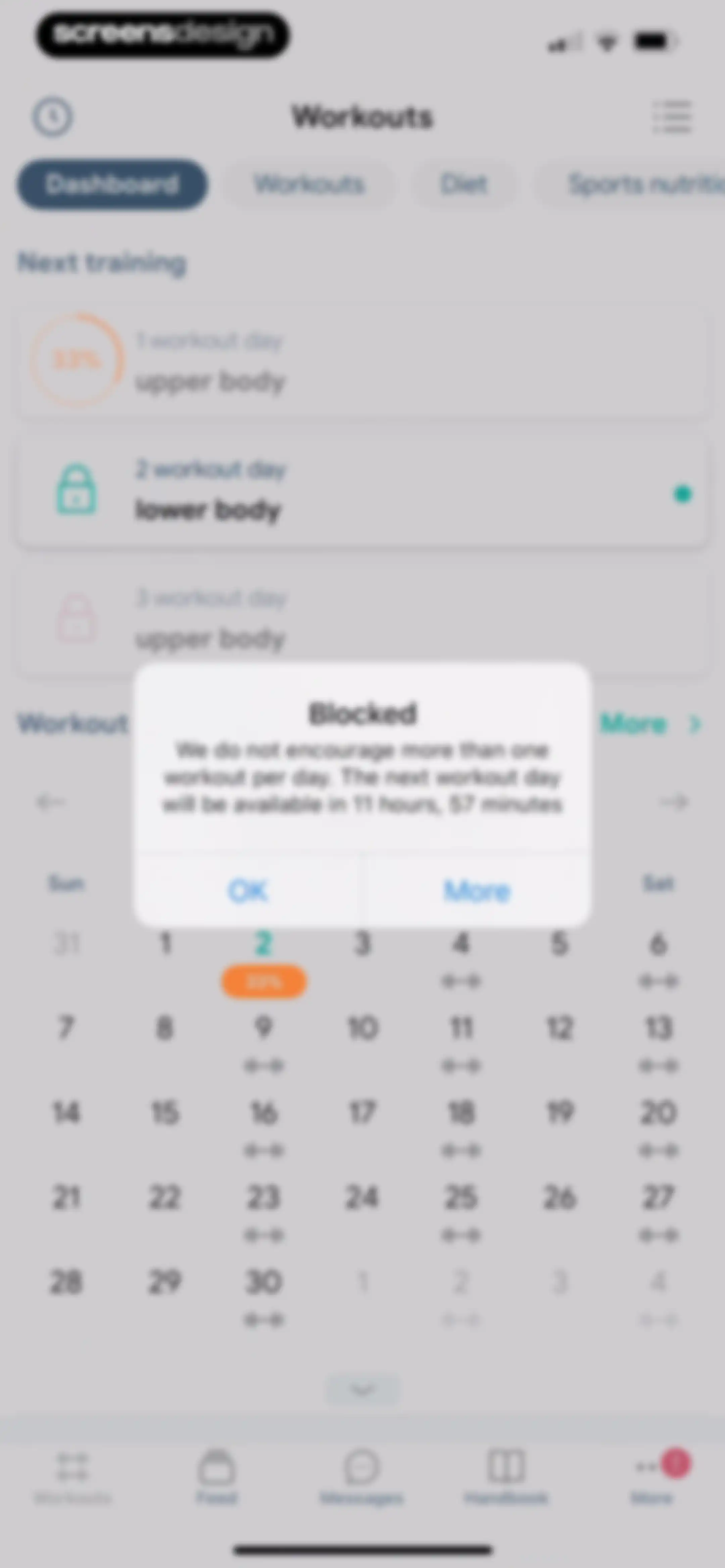 Fitness App: Gym Workout Plan screen 74