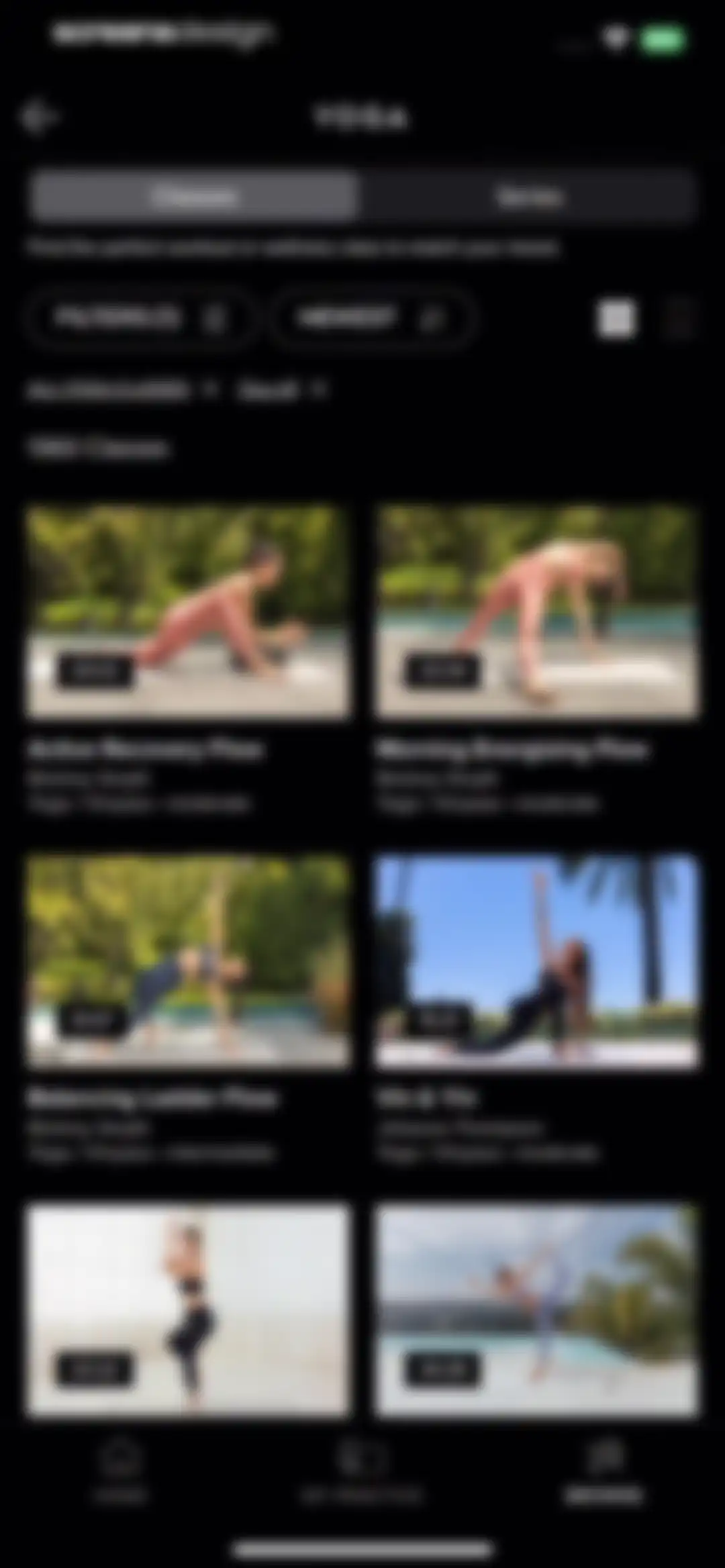 ALO Wellness Club screen 102