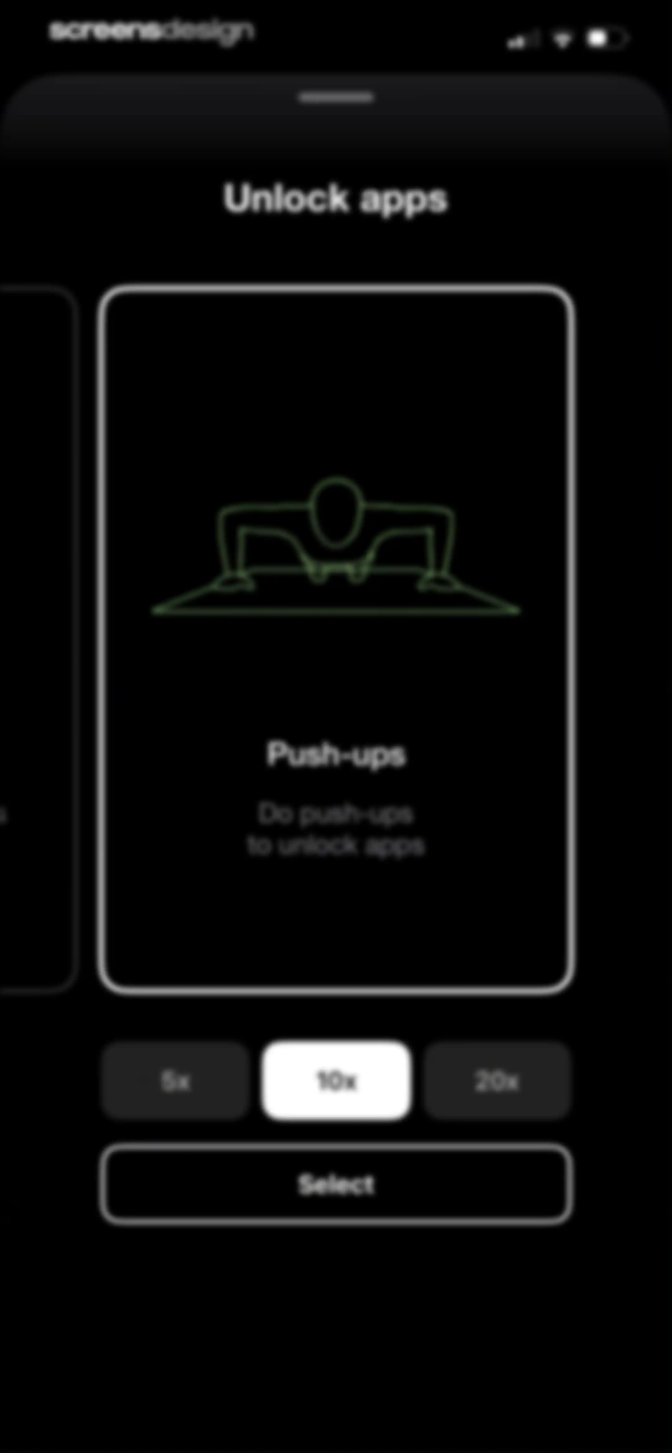 Blank Spaces Launcher screen 78