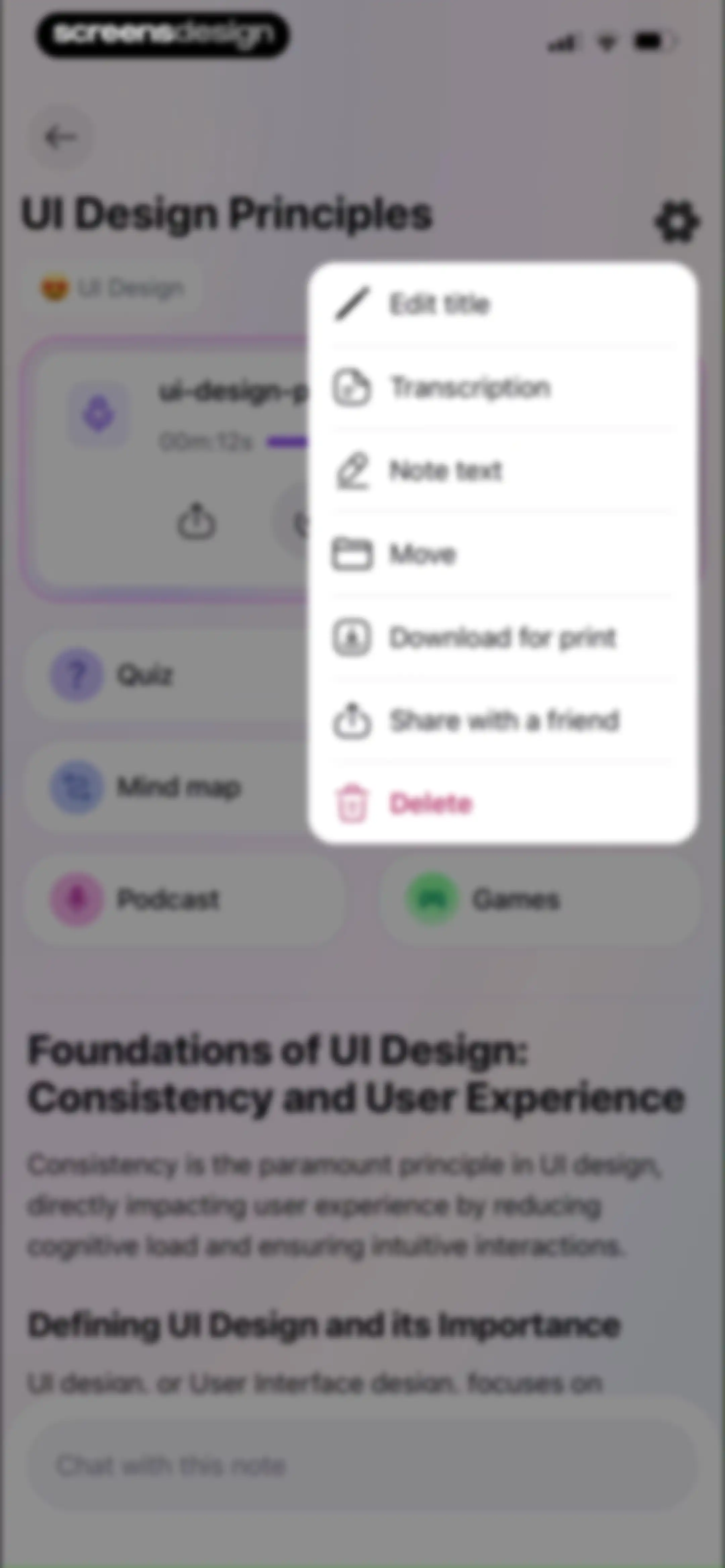 TapNote - Flashcards & Quizzes screen 118