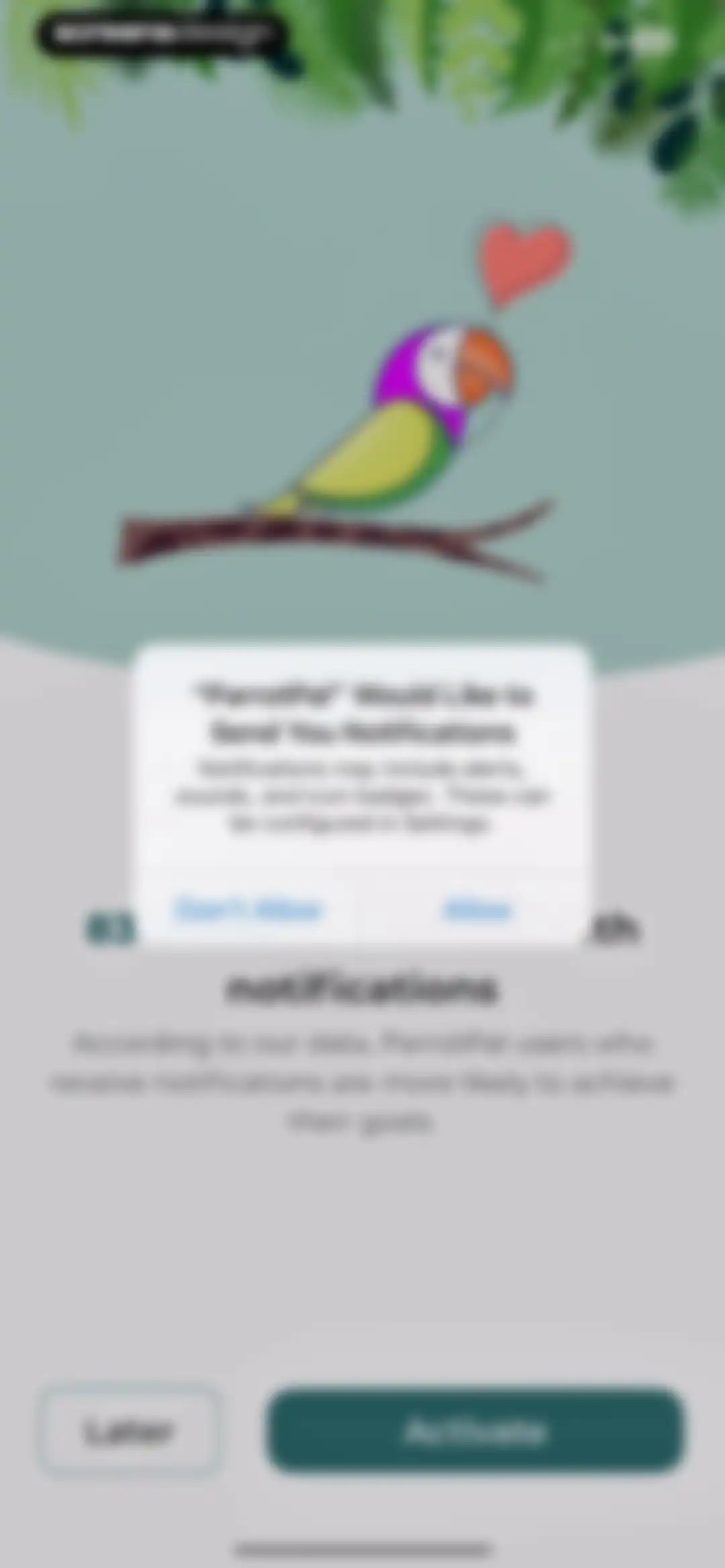 ParrotPal: Calorie Tracker screen 16