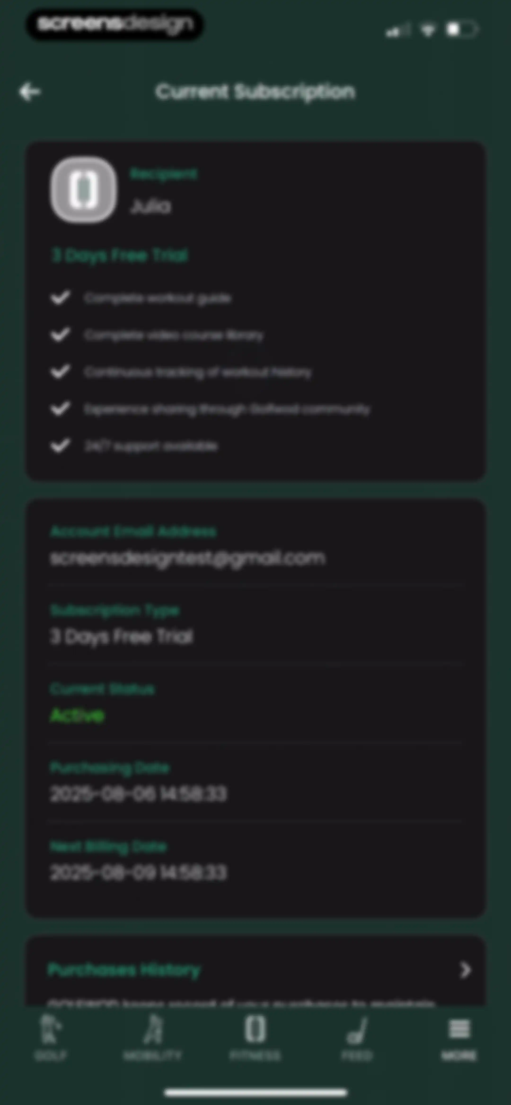 DRVN - Golf & Gym Workouts screen 144