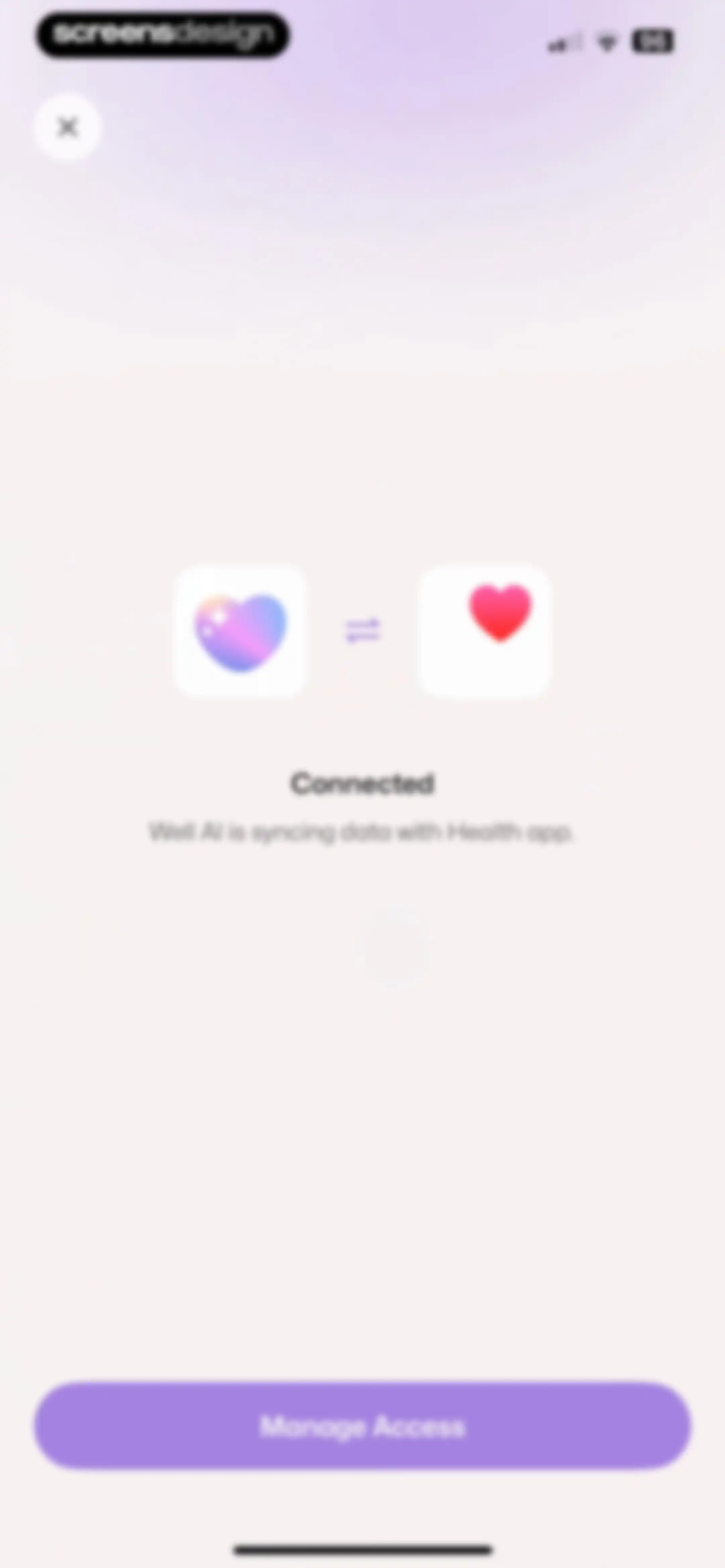 Well AI: Improve Well-being screen 147