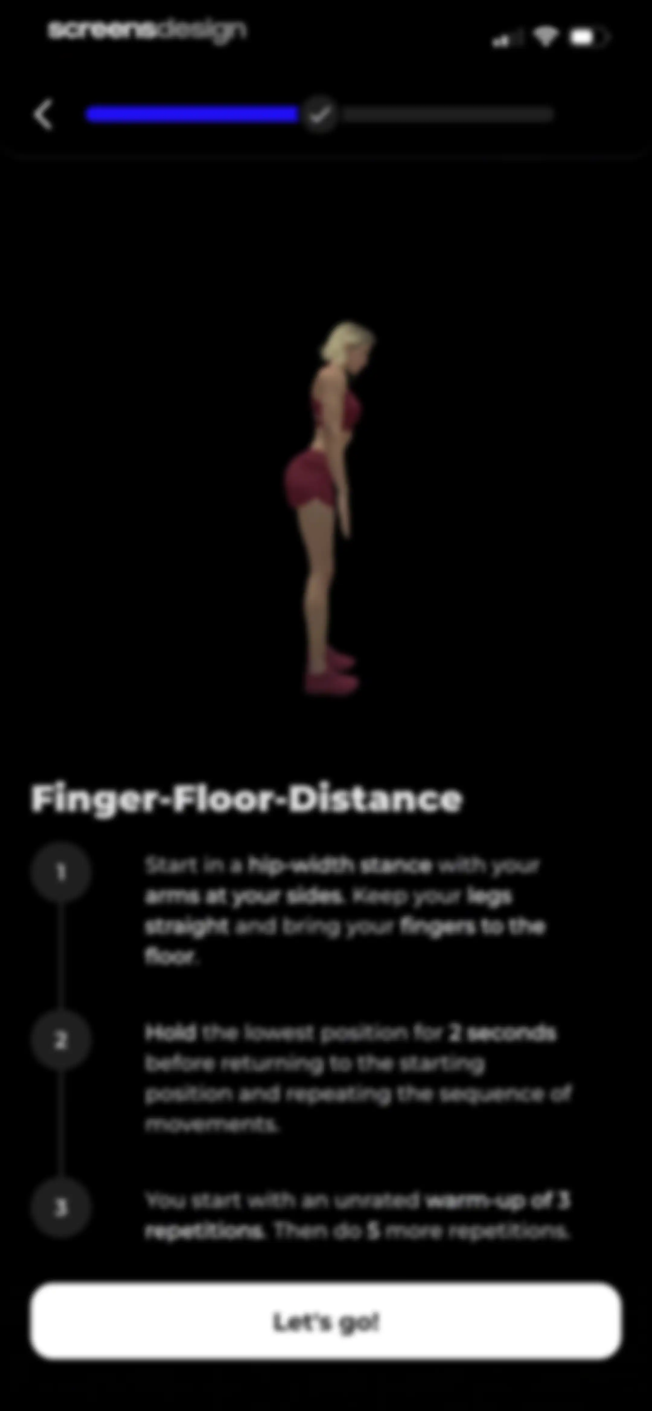 MCI - Personal Training AI screen 131