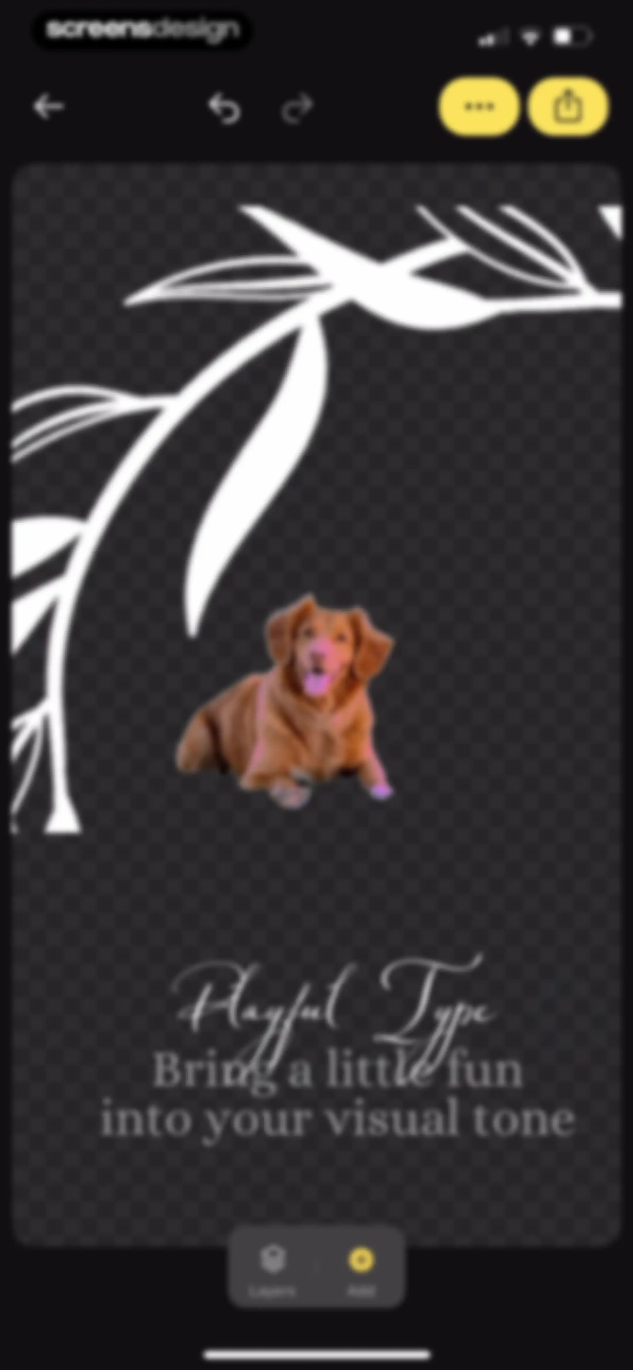 Leto: Font for Instagram Story screen 79