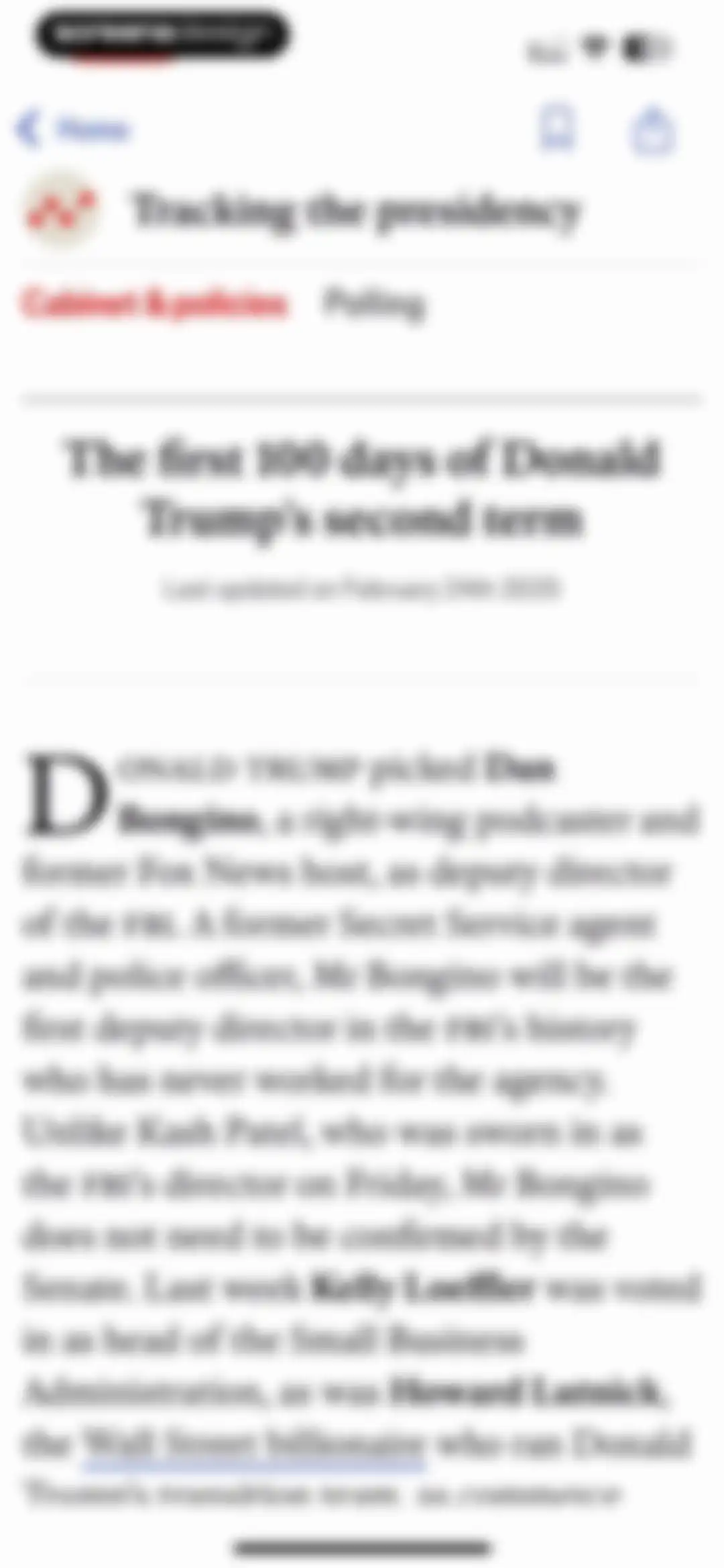 The Economist: News & Analysis screen 26