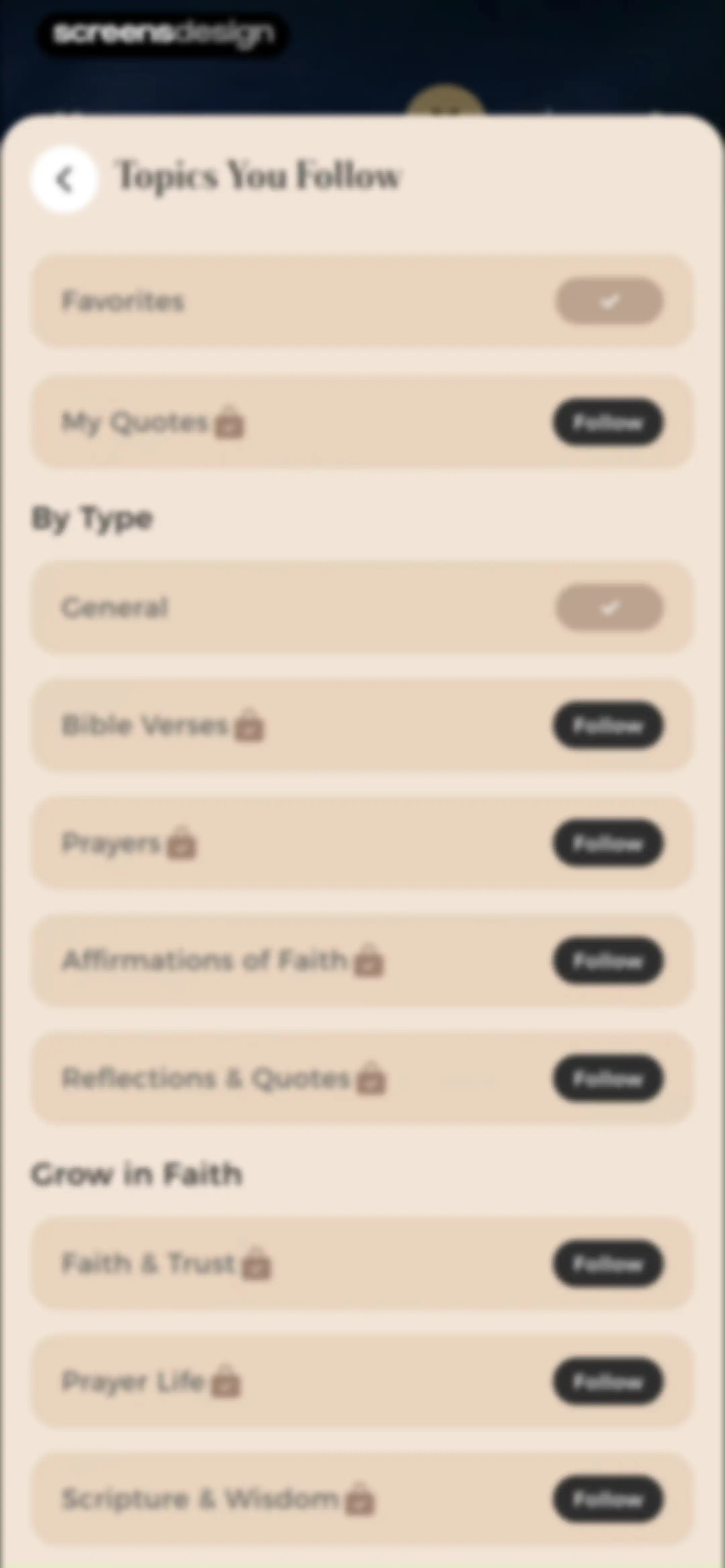 BibleCare:Verses,Prayers&Chat screen 69
